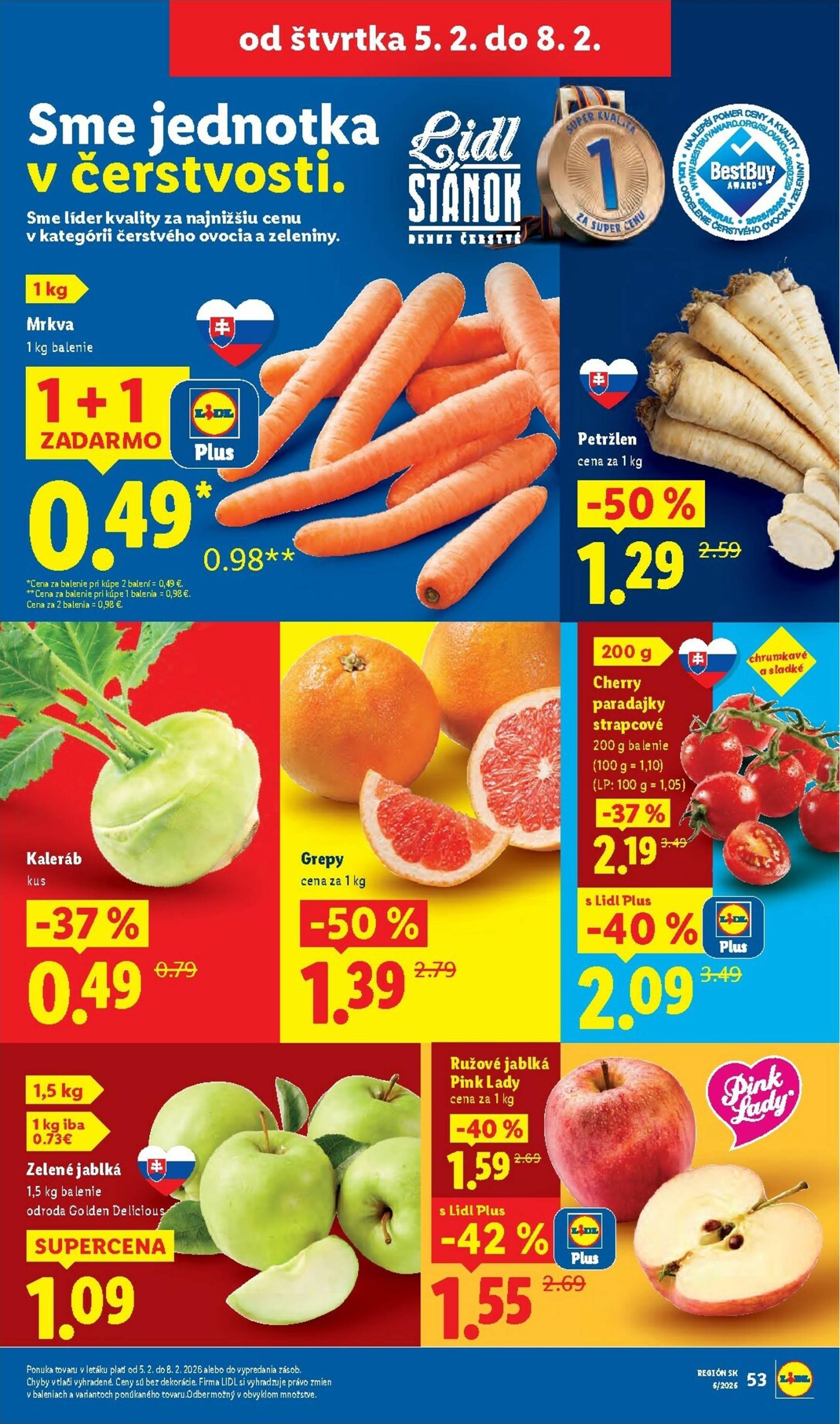 Page 55 of Aktuálny lidl leták platný od pondelka 02.02 do 08.02