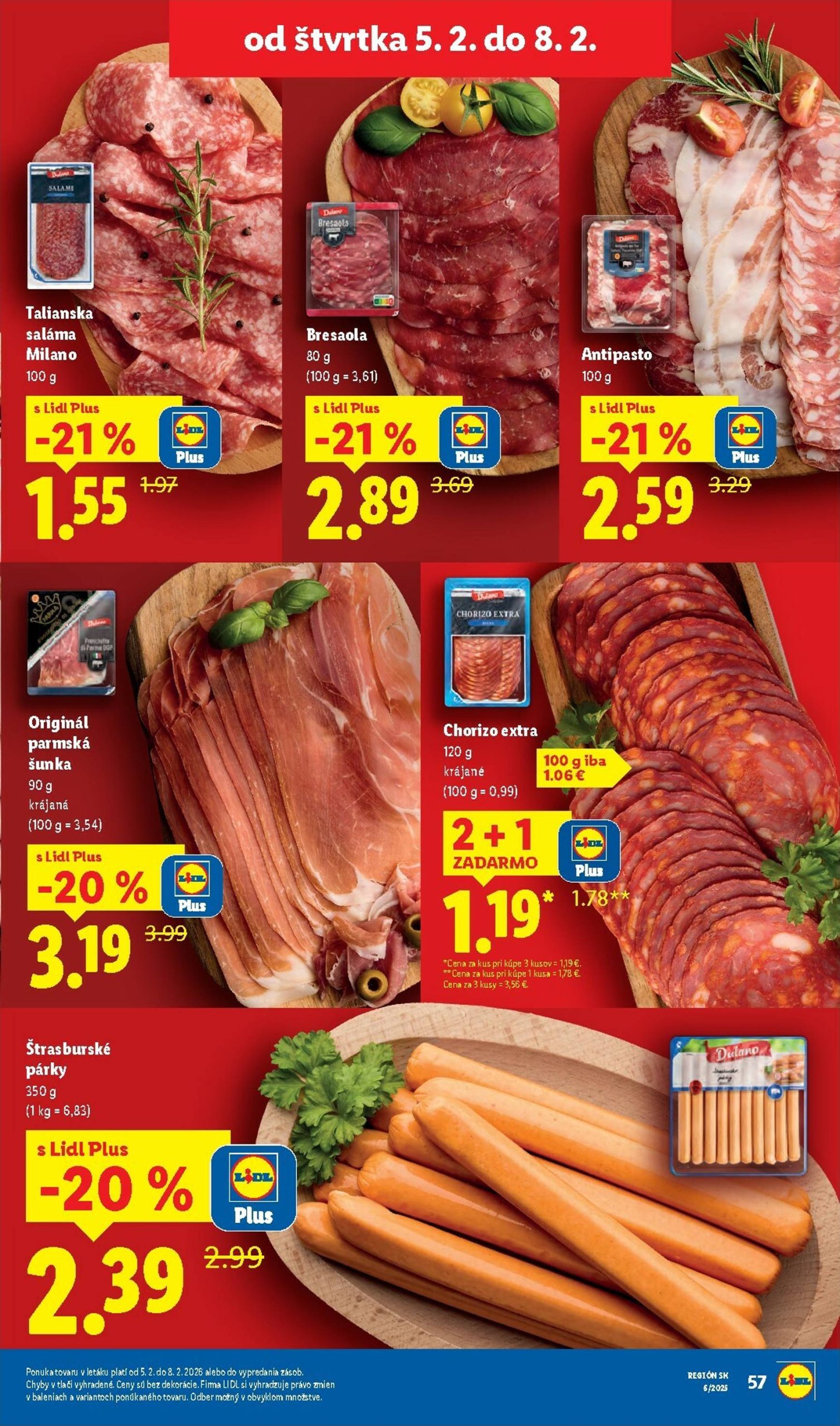 Page 57 of Aktuálny lidl leták platný od pondelka 02.02 do 08.02