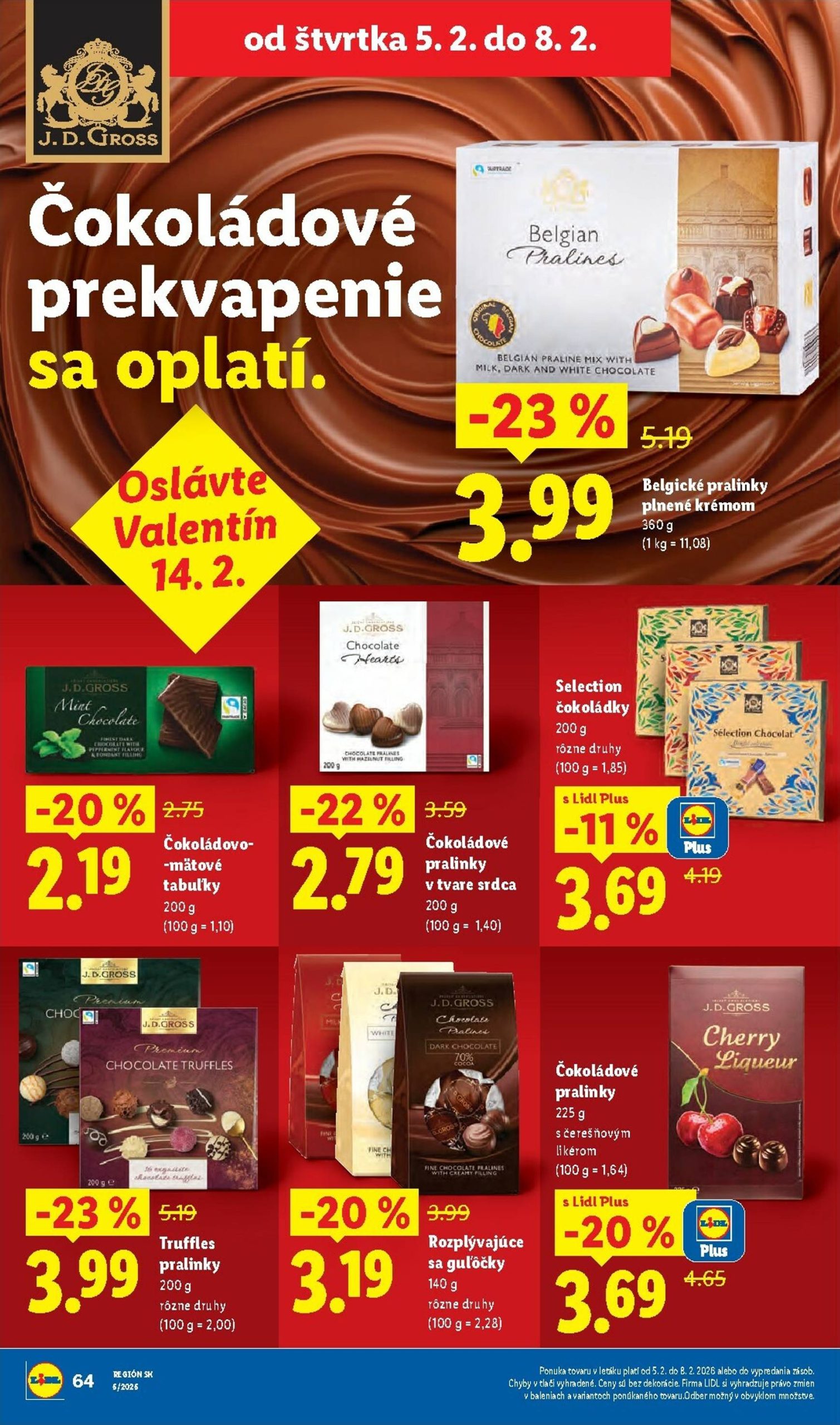 Page 64 of Aktuálny lidl leták platný od pondelka 02.02 do 08.02