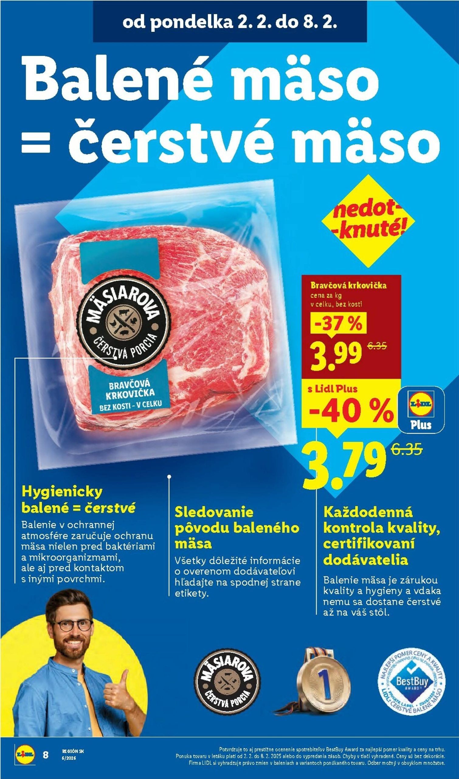 Page 12 of Aktuálny lidl leták platný od pondelka 02.02 do 08.02