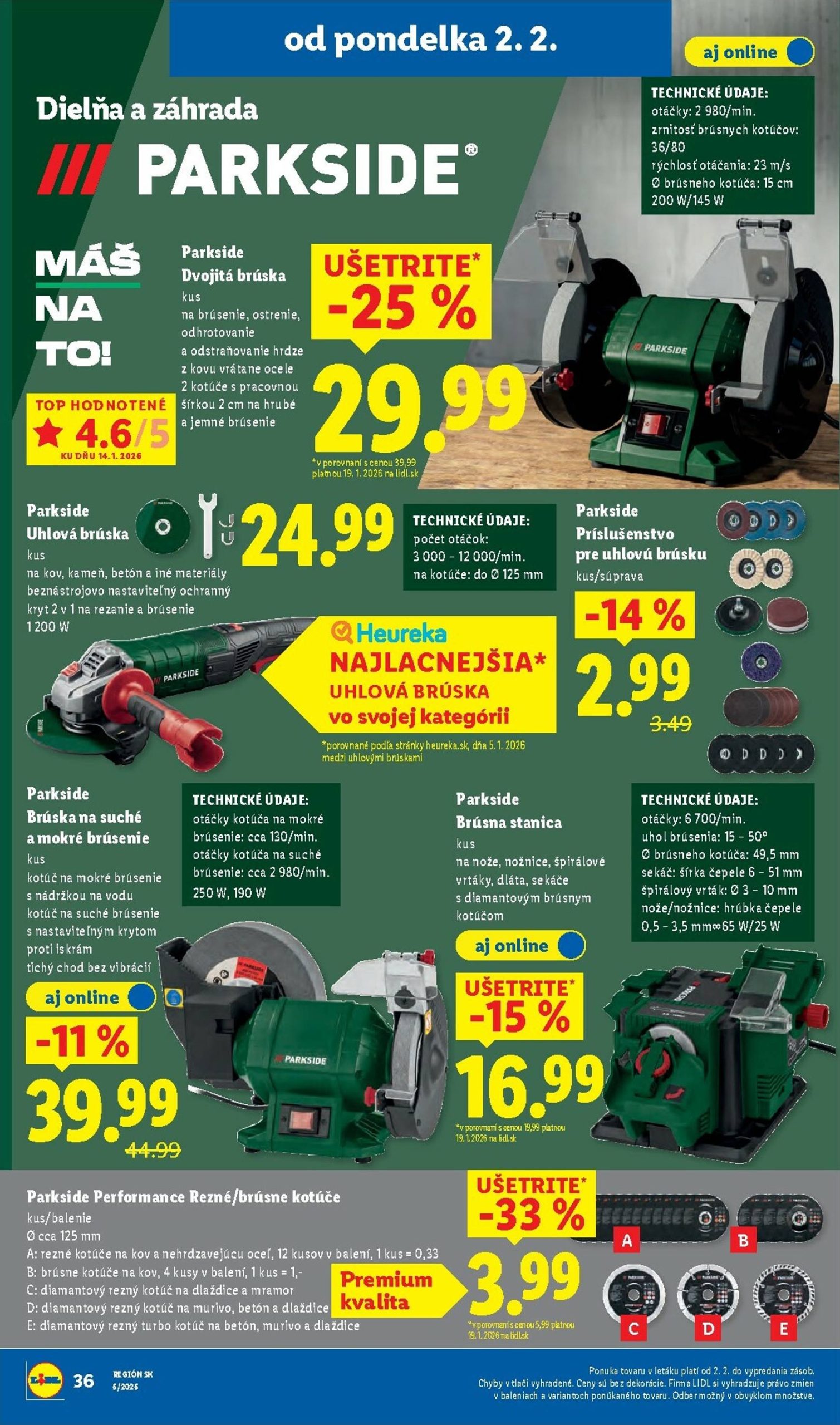 Page 43 of Aktuálny lidl leták platný od pondelka 02.02 do 08.02