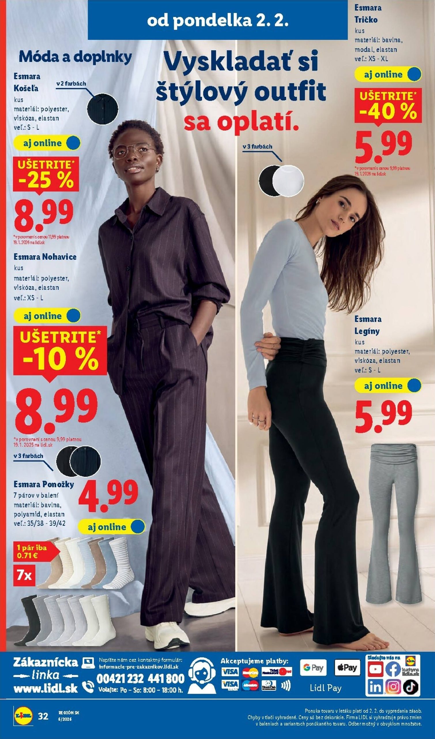 Page 40 of Aktuálny lidl leták platný od pondelka 02.02 do 08.02