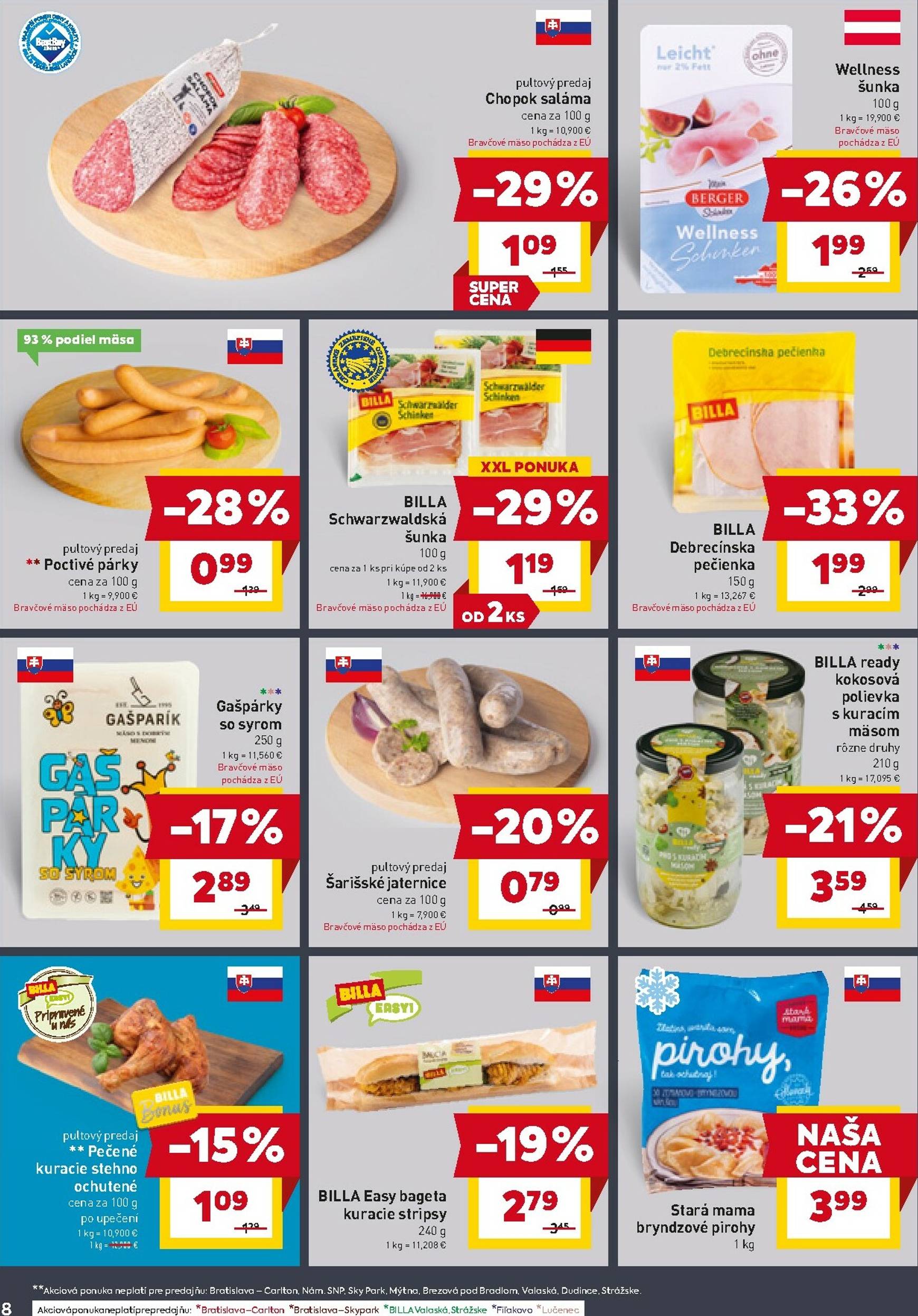 Page 10 of Aktuálny billa leták platný od stredy 04.02 do 10.02