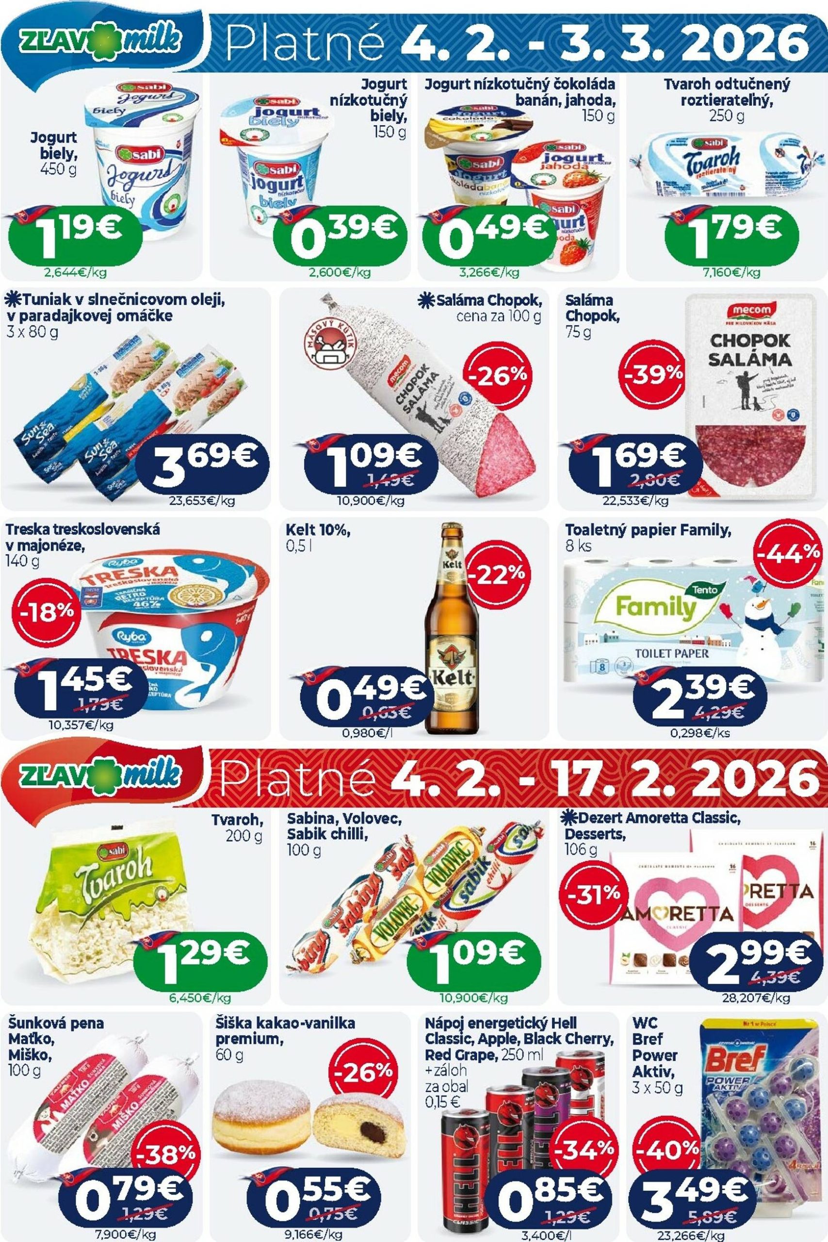 Page 16 of Aktuálny milk-agro leták platný od stredy 04.02 do 17.02