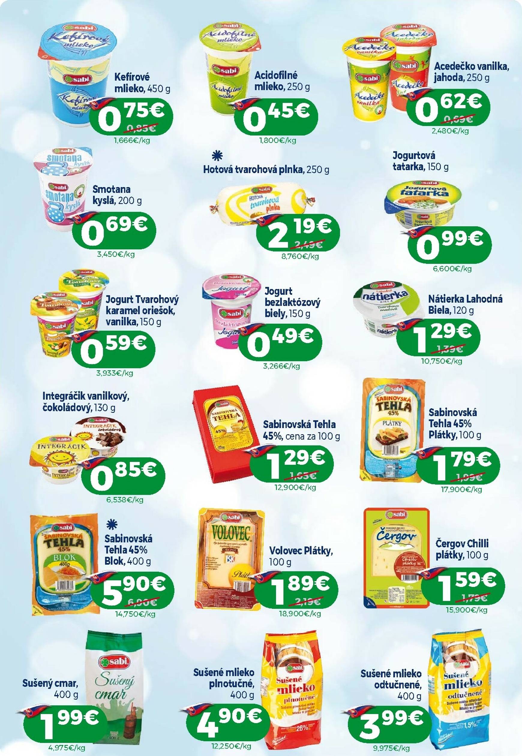 Page 4 of Aktuálny milk-agro leták platný od stredy 04.02 do 17.02