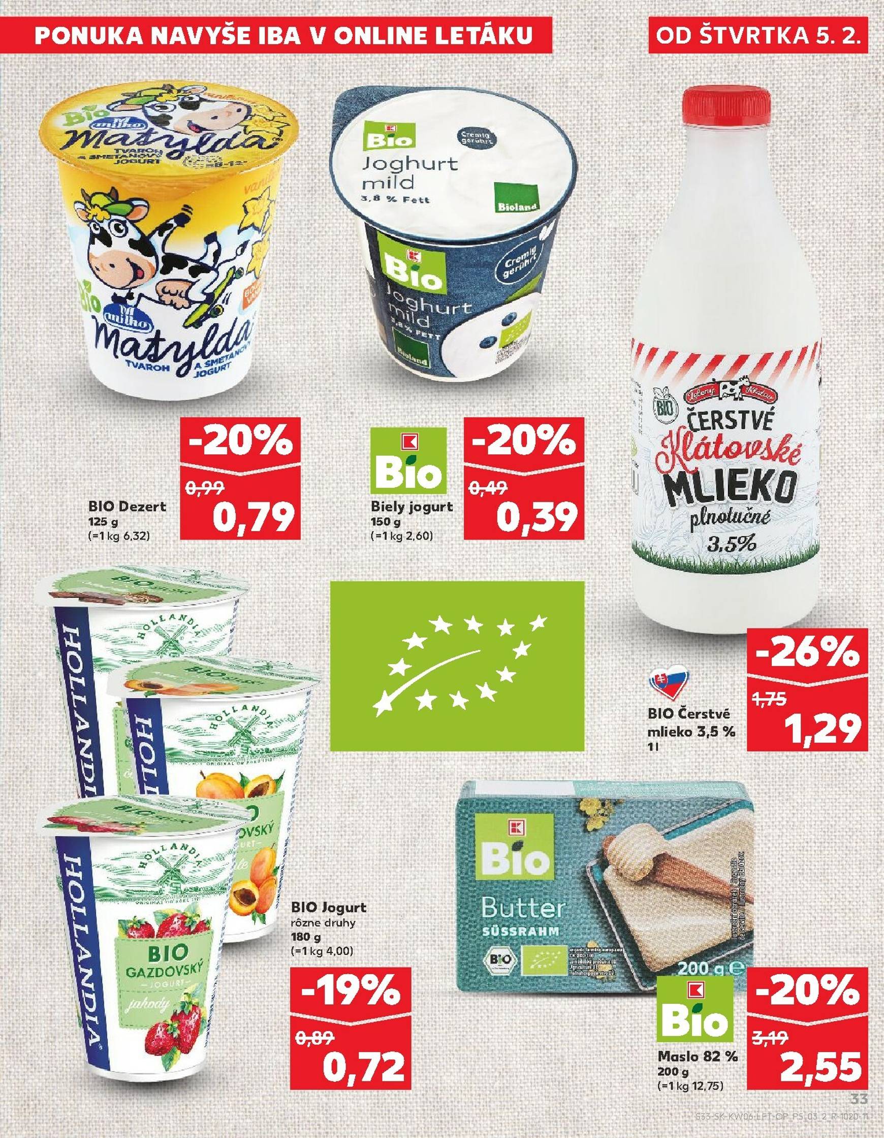 Page 33 of Aktuálny kaufland leták platný od štvrtka 05.02 do 11.02