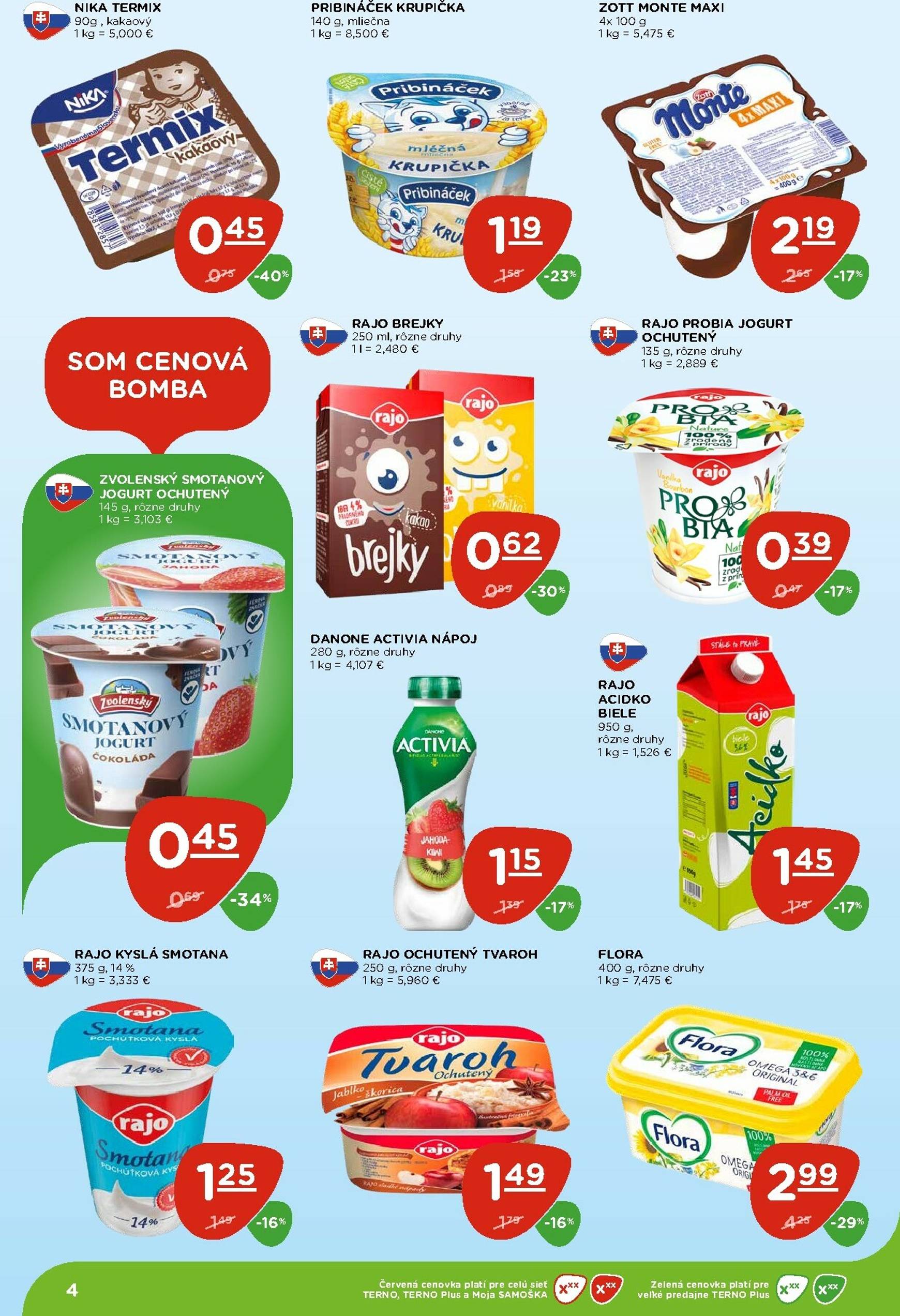 Page 4 of Aktuálny terno leták platný od štvrtka 05.02 do 11.02