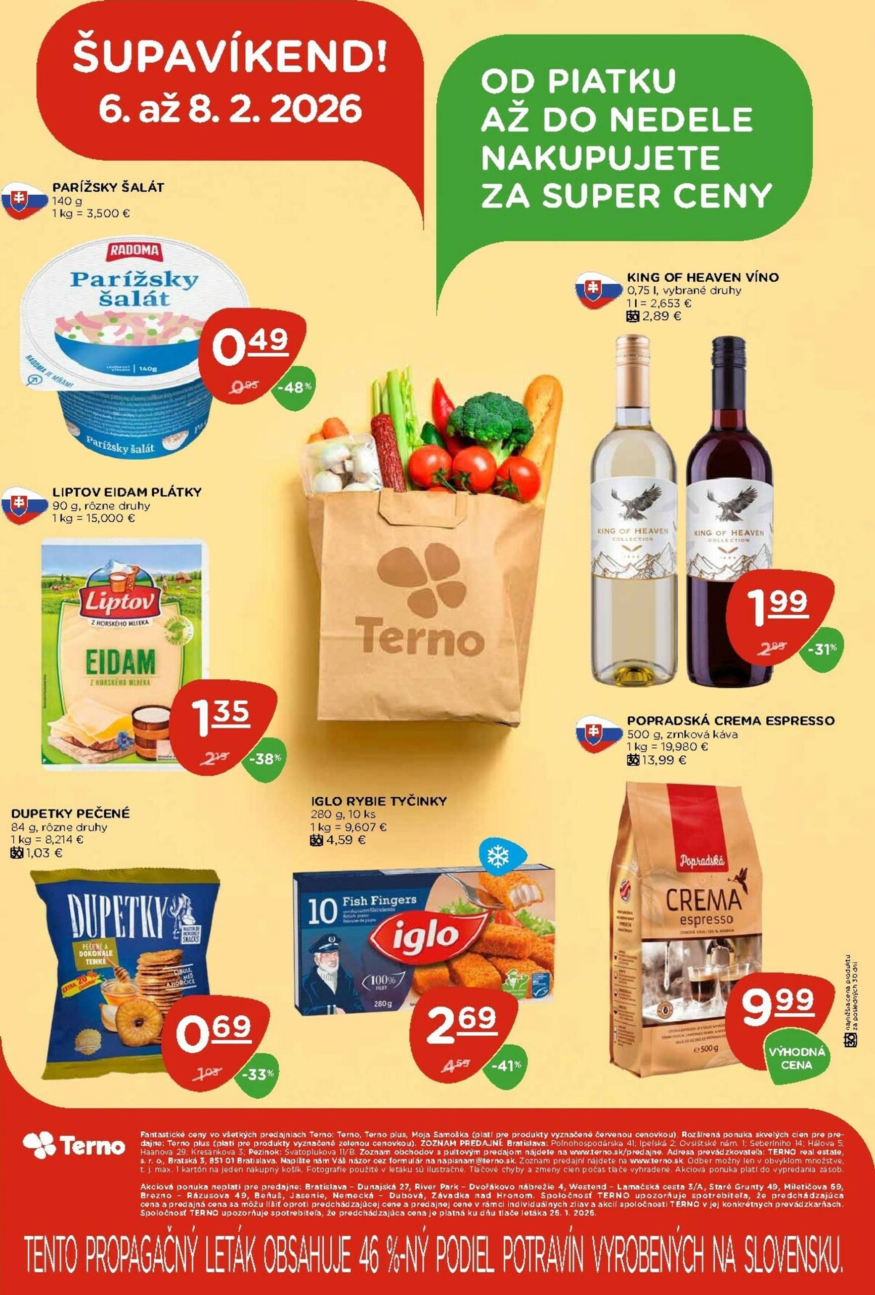 Page 20 of Aktuálny terno leták platný od štvrtka 05.02 do 11.02