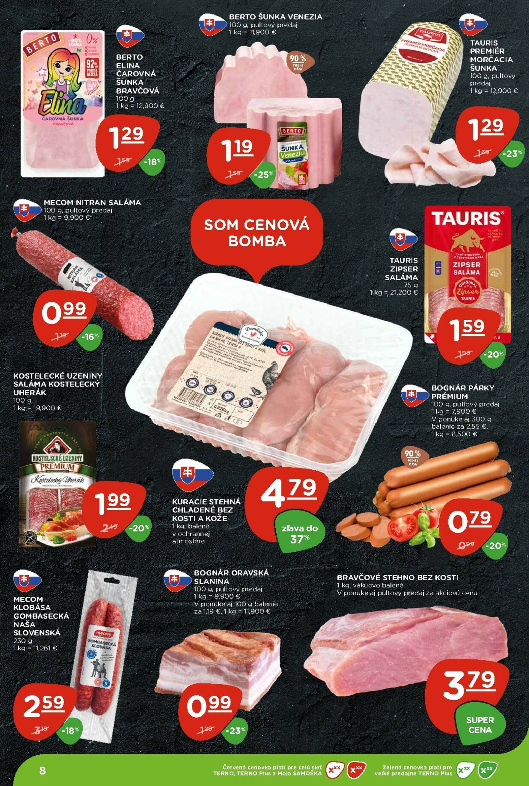 Page 8 of Aktuálny terno leták platný od štvrtka 05.02 do 11.02