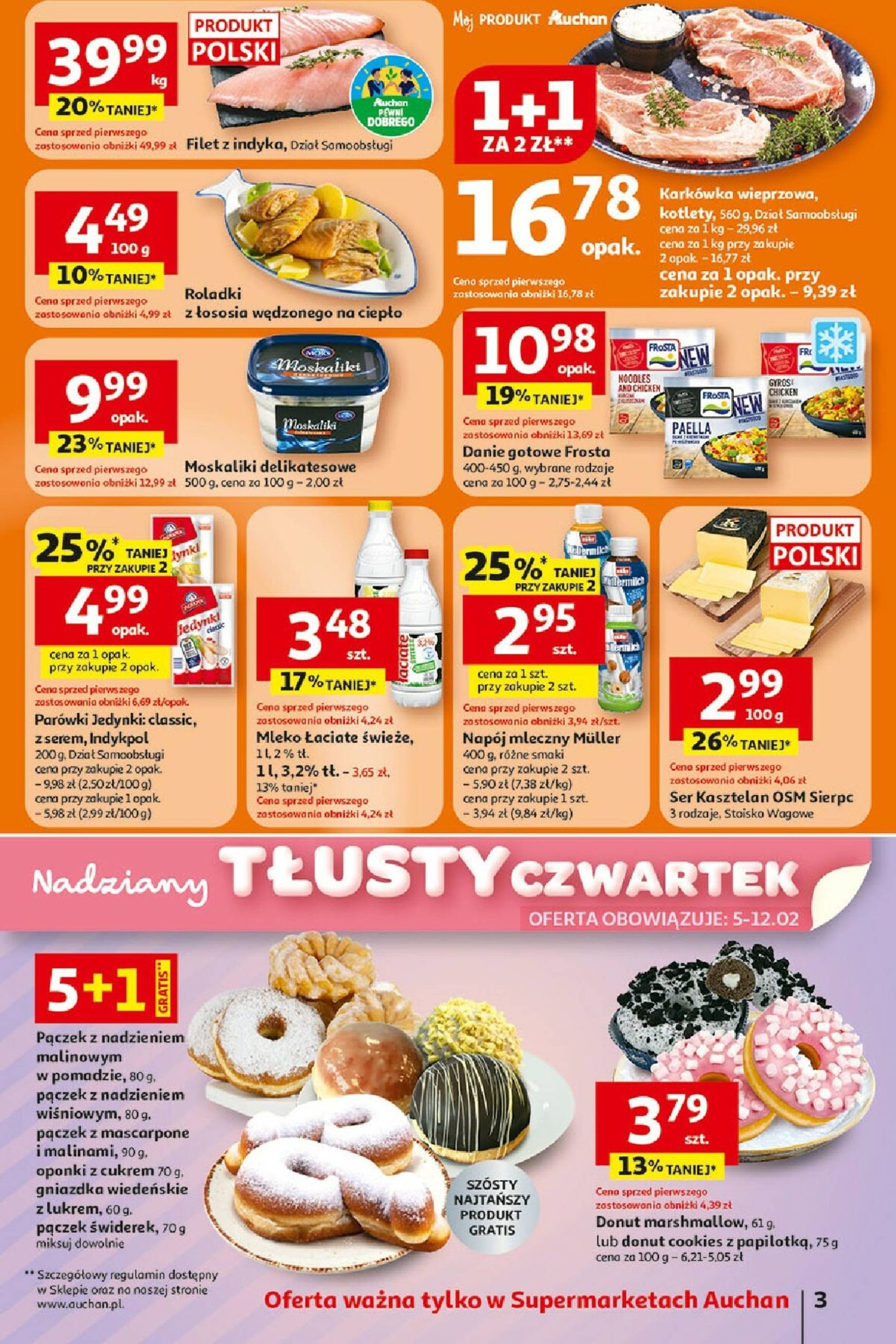 Page 3 of Aktuálny auchan-polsko leták platný od štvrtka 05.02 do 11.02