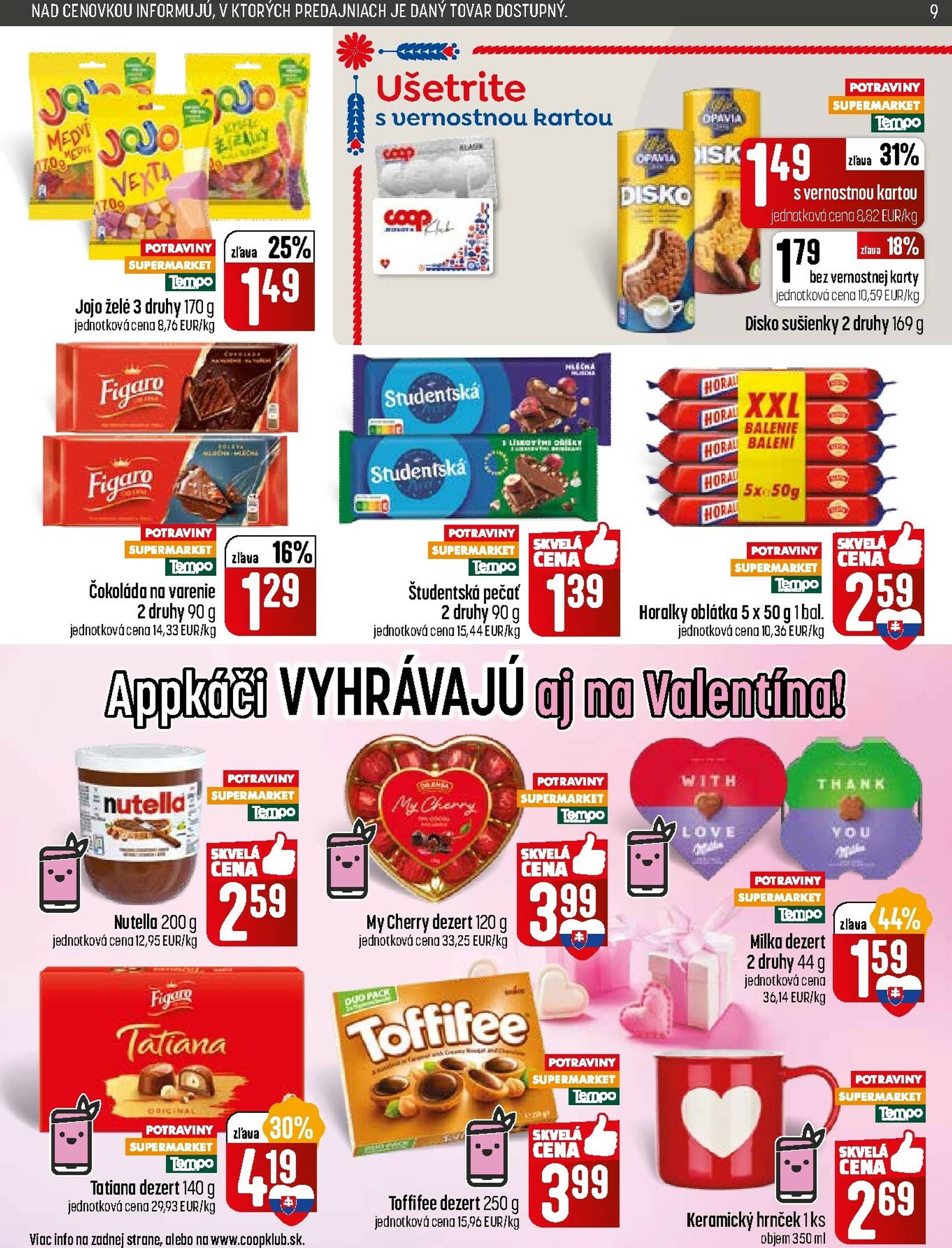 Page 9 of Aktuálny coop-jednota leták platný od štvrtka 05.02 do 11.02