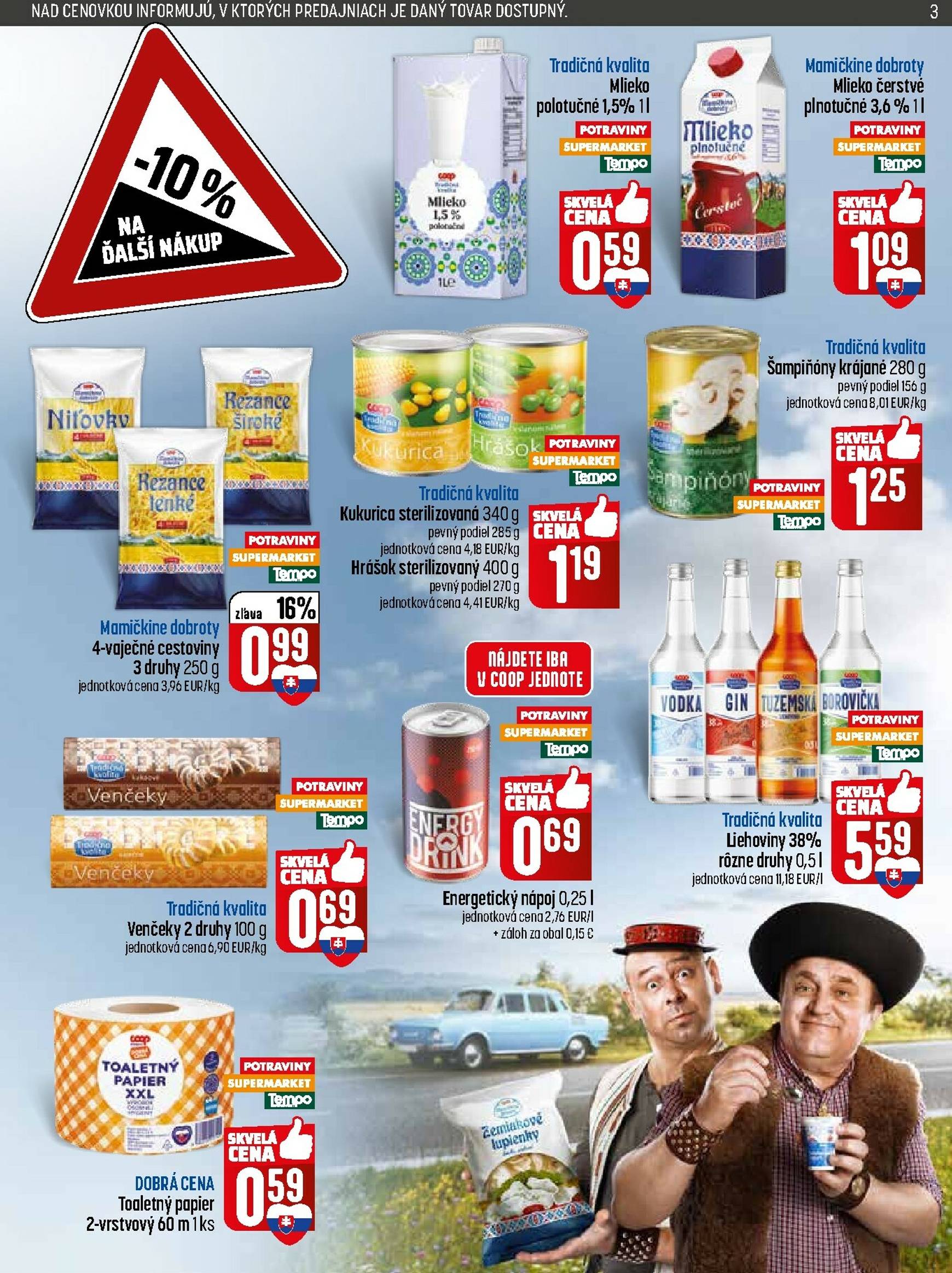 Page 3 of Aktuálny coop-jednota leták platný od štvrtka 05.02 do 11.02