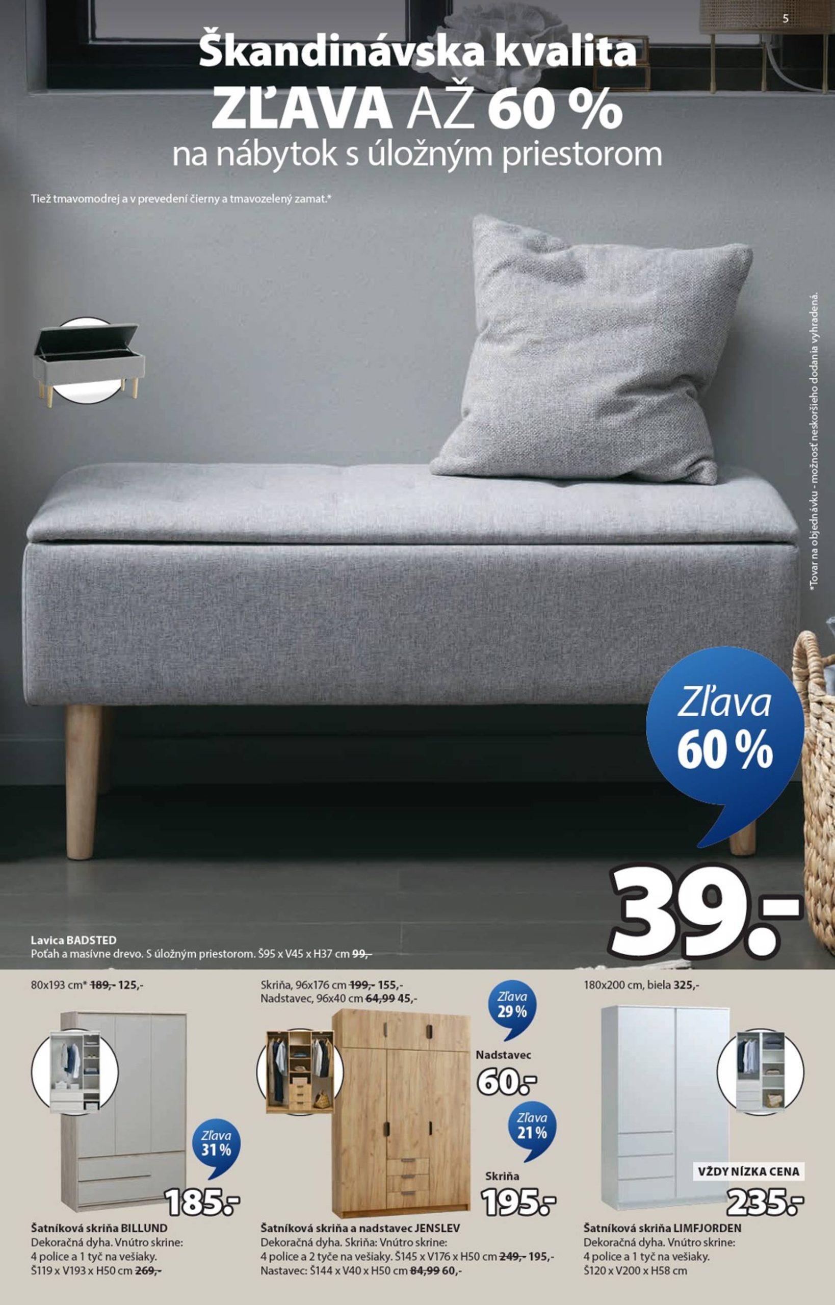 Page 5 of Aktuálny jysk leták platný od stredy 04.02 do 08.03