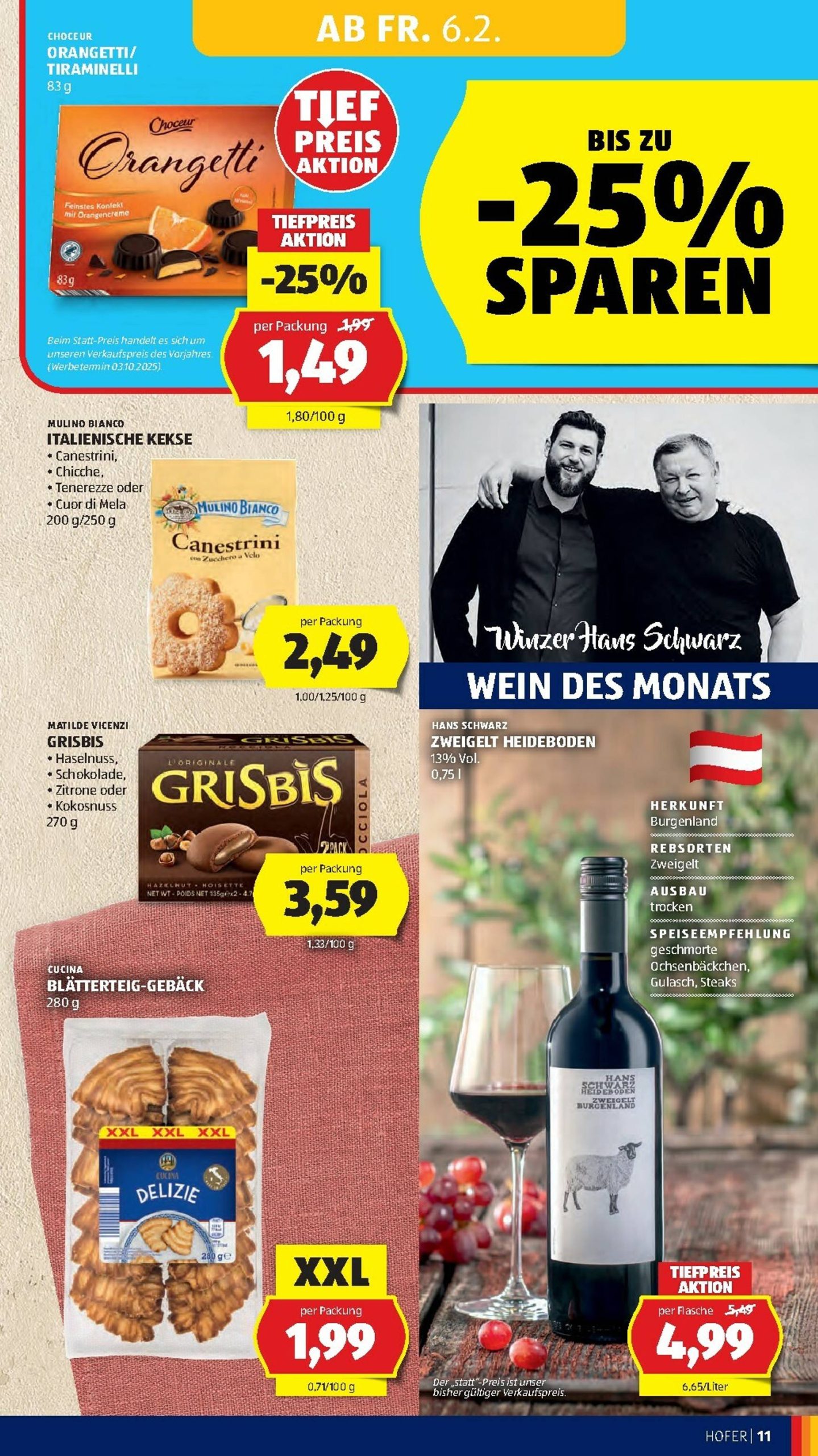 Page 13 of Aktuálny hofer-rakusko leták platný od piatka 06.02 do 12.02
