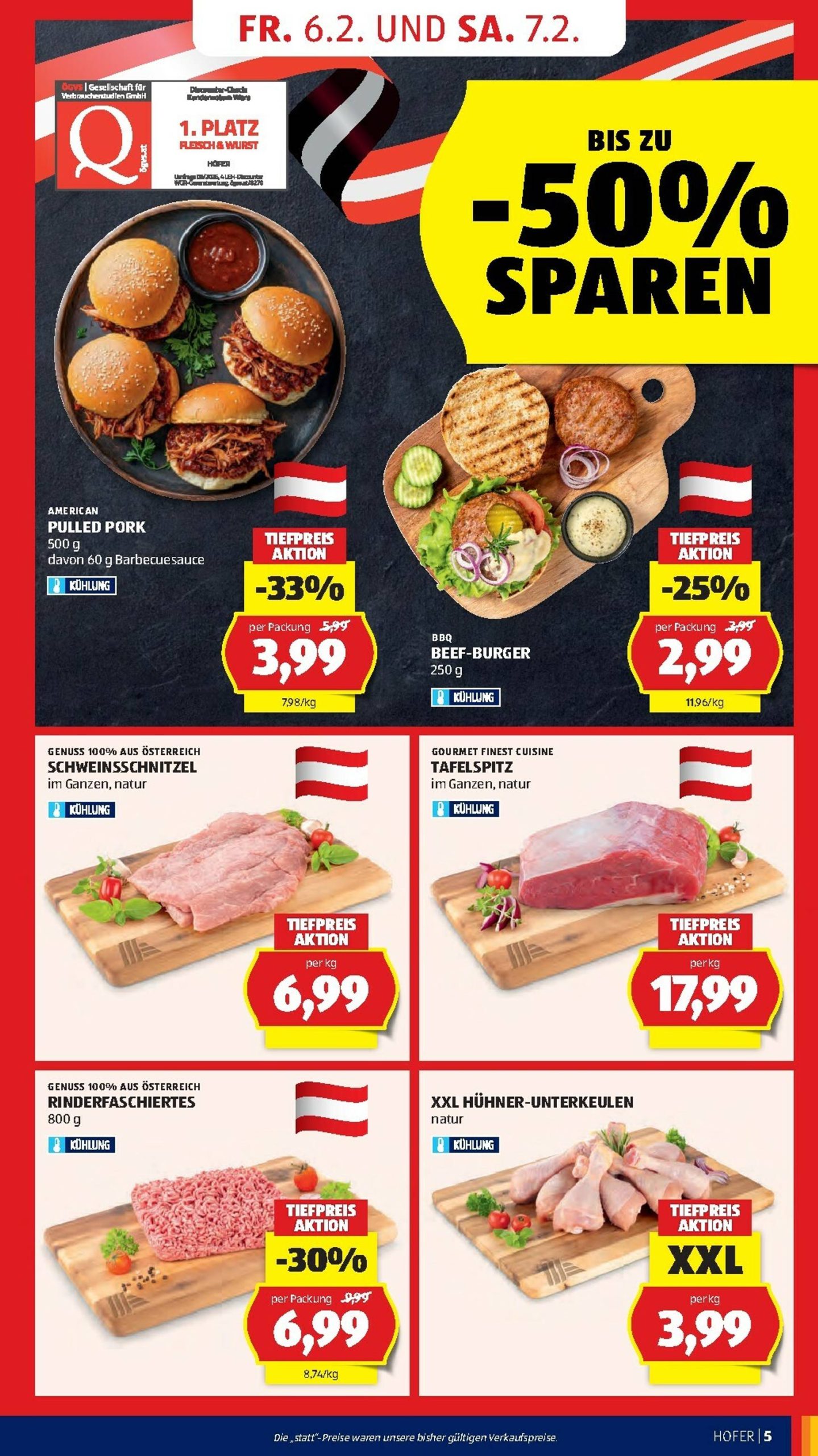 Page 7 of Aktuálny hofer-rakusko leták platný od piatka 06.02 do 12.02
