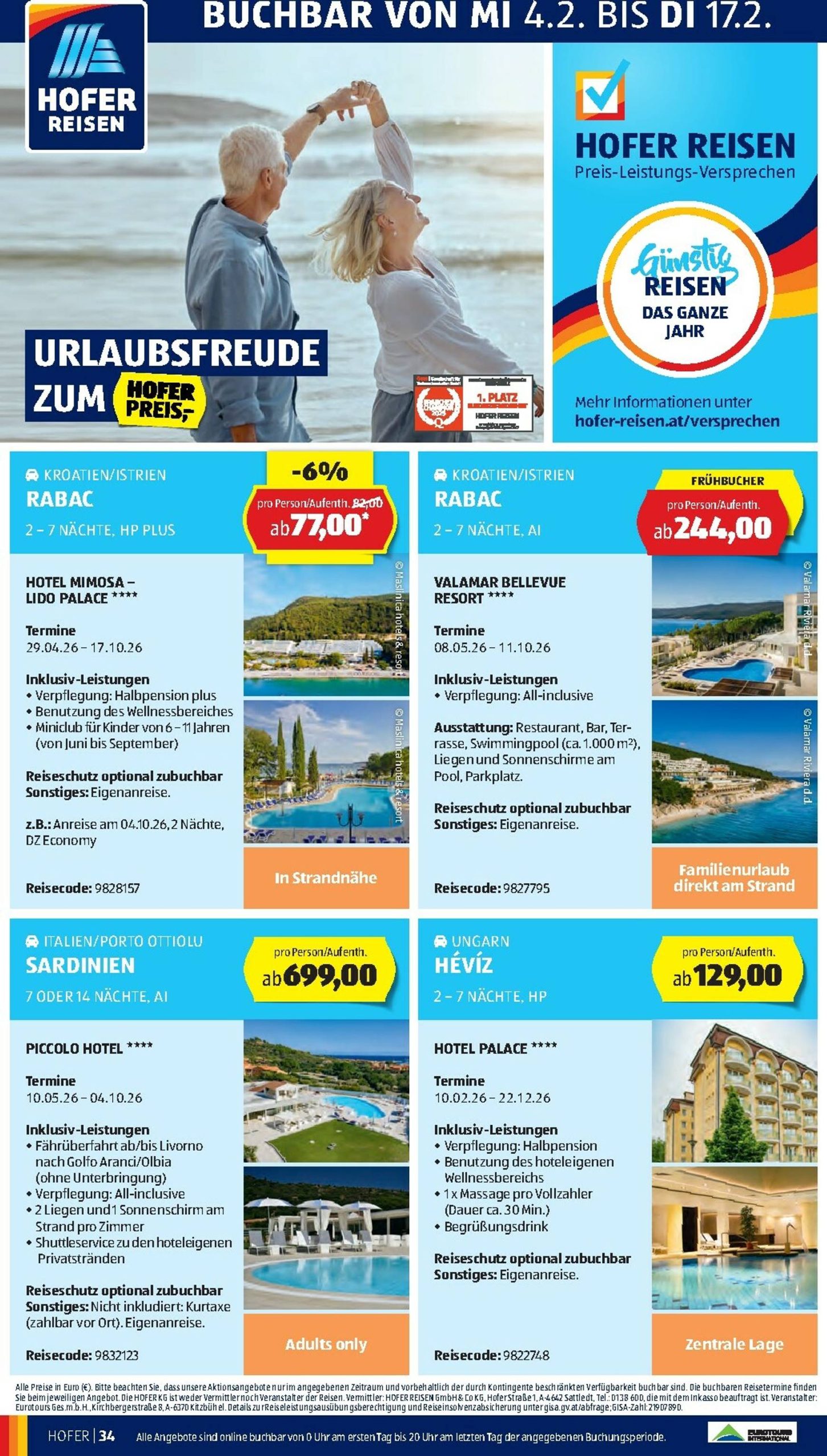 Page 38 of Aktuálny hofer-rakusko leták platný od piatka 06.02 do 12.02