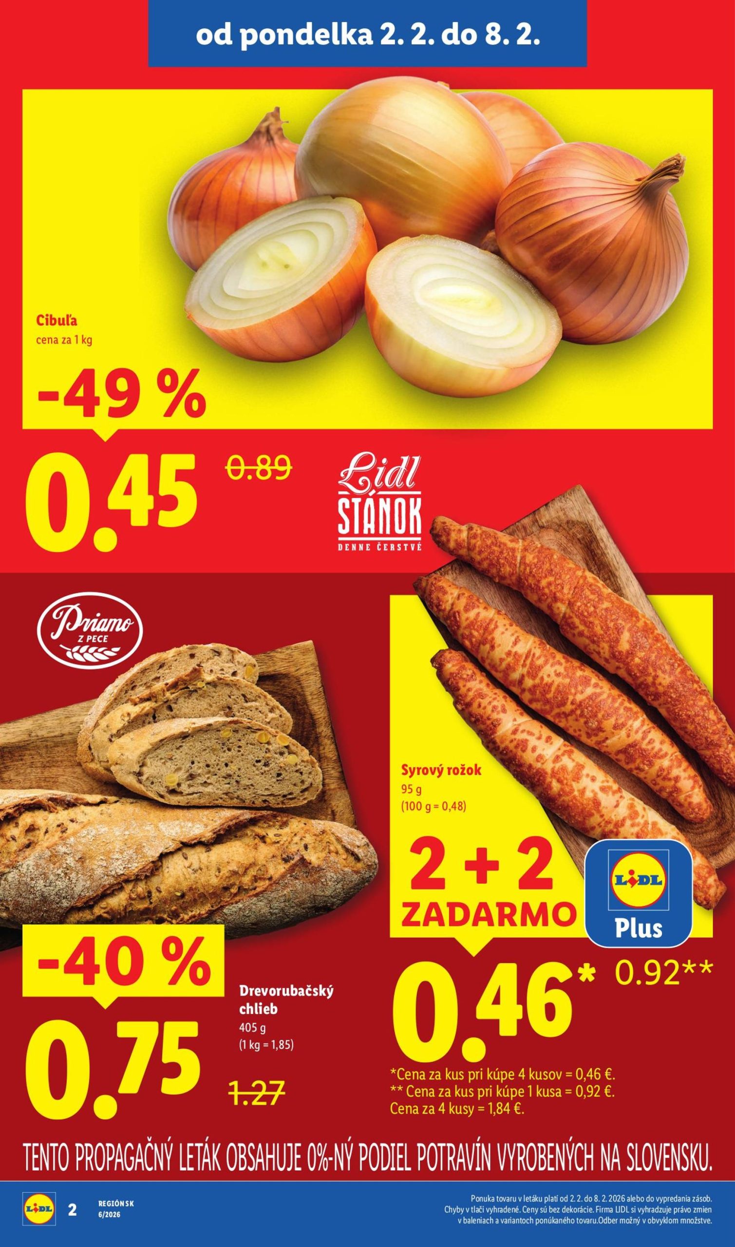 Page 4 of Aktuálny lidl leták platný od pondelka 02.02 do 08.02