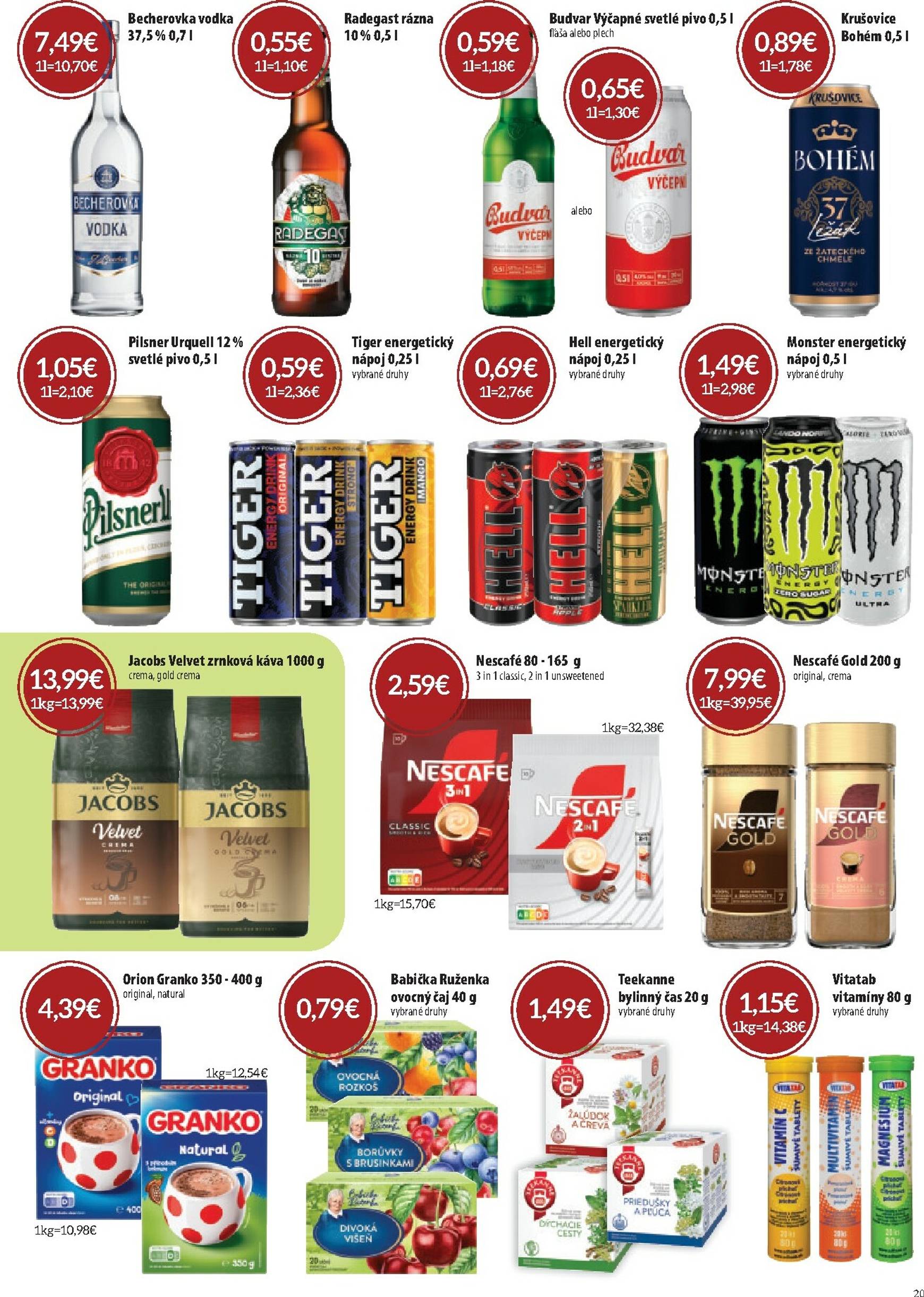 Page 20 of Aktuálny cba leták platný od štvrtka 05.02 do 18.02