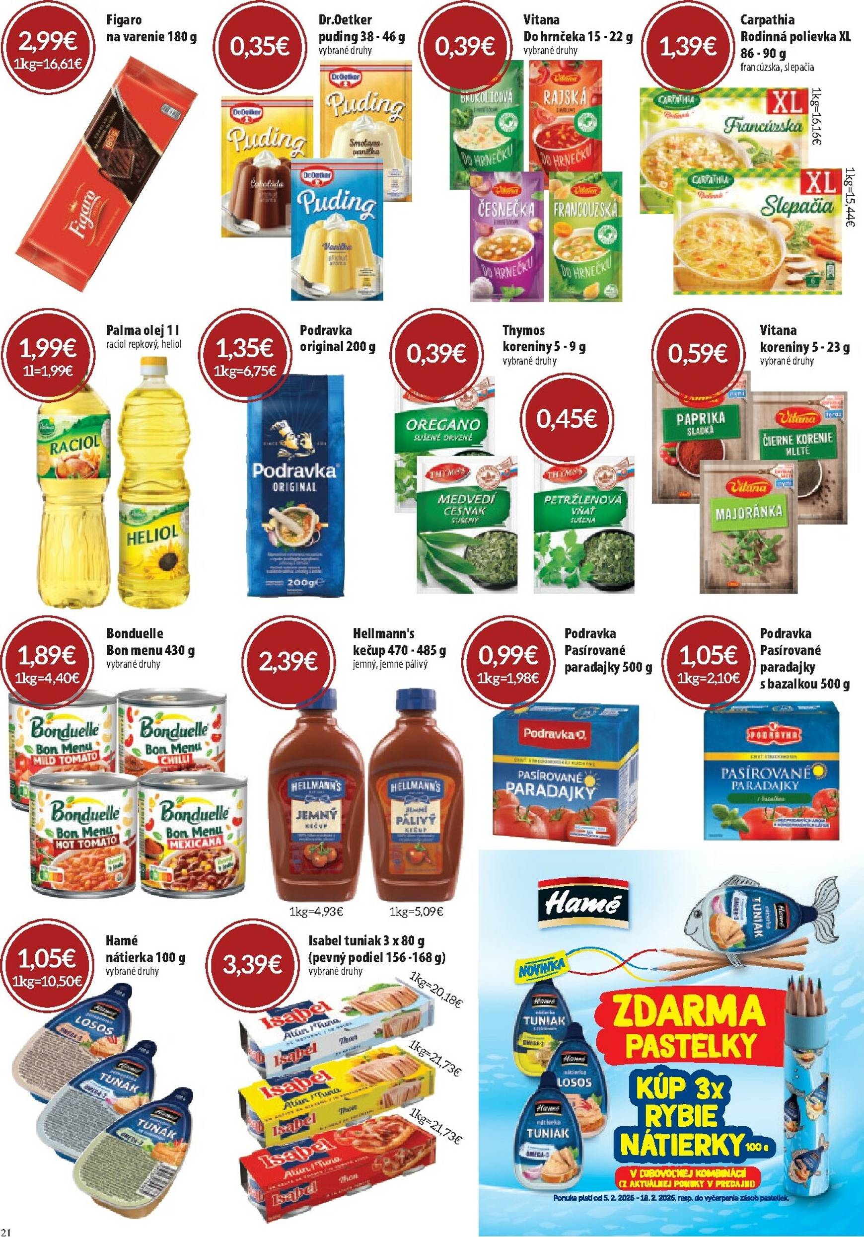 Page 21 of Aktuálny cba leták platný od štvrtka 05.02 do 18.02