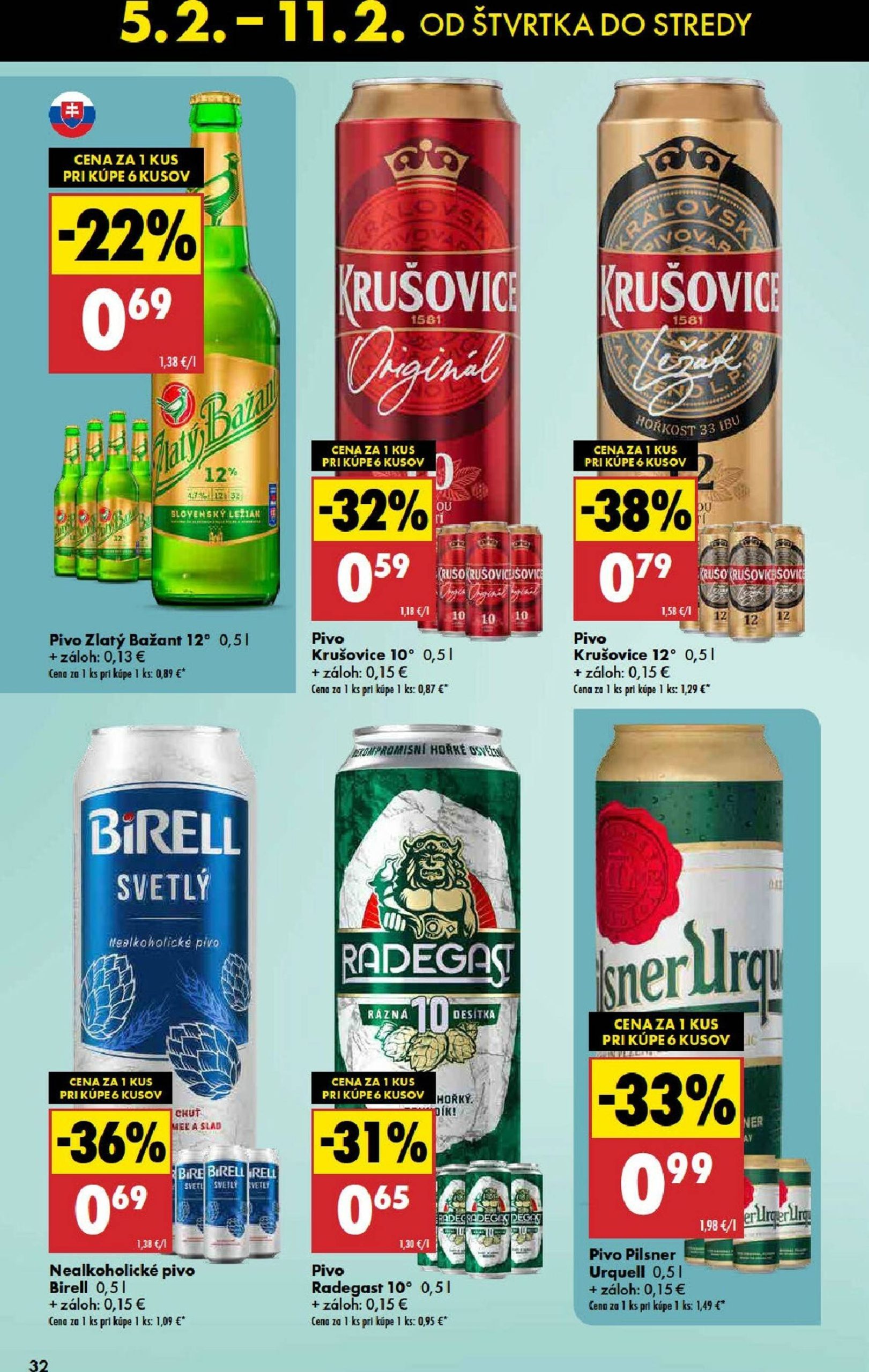 Page 32 of Aktuálny biedronka leták platný od štvrtka 05.02 do 11.02