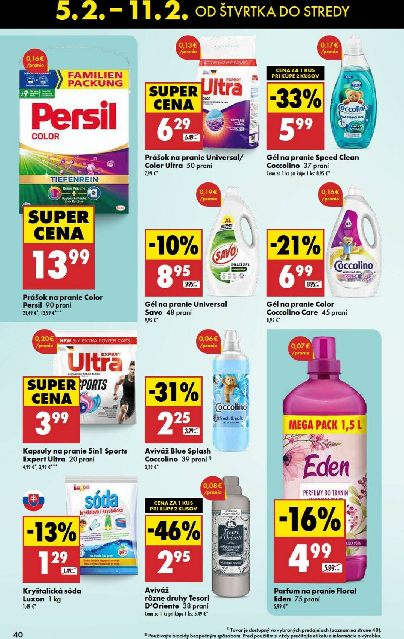 Page 40 of Aktuálny biedronka leták platný od štvrtka 05.02 do 11.02