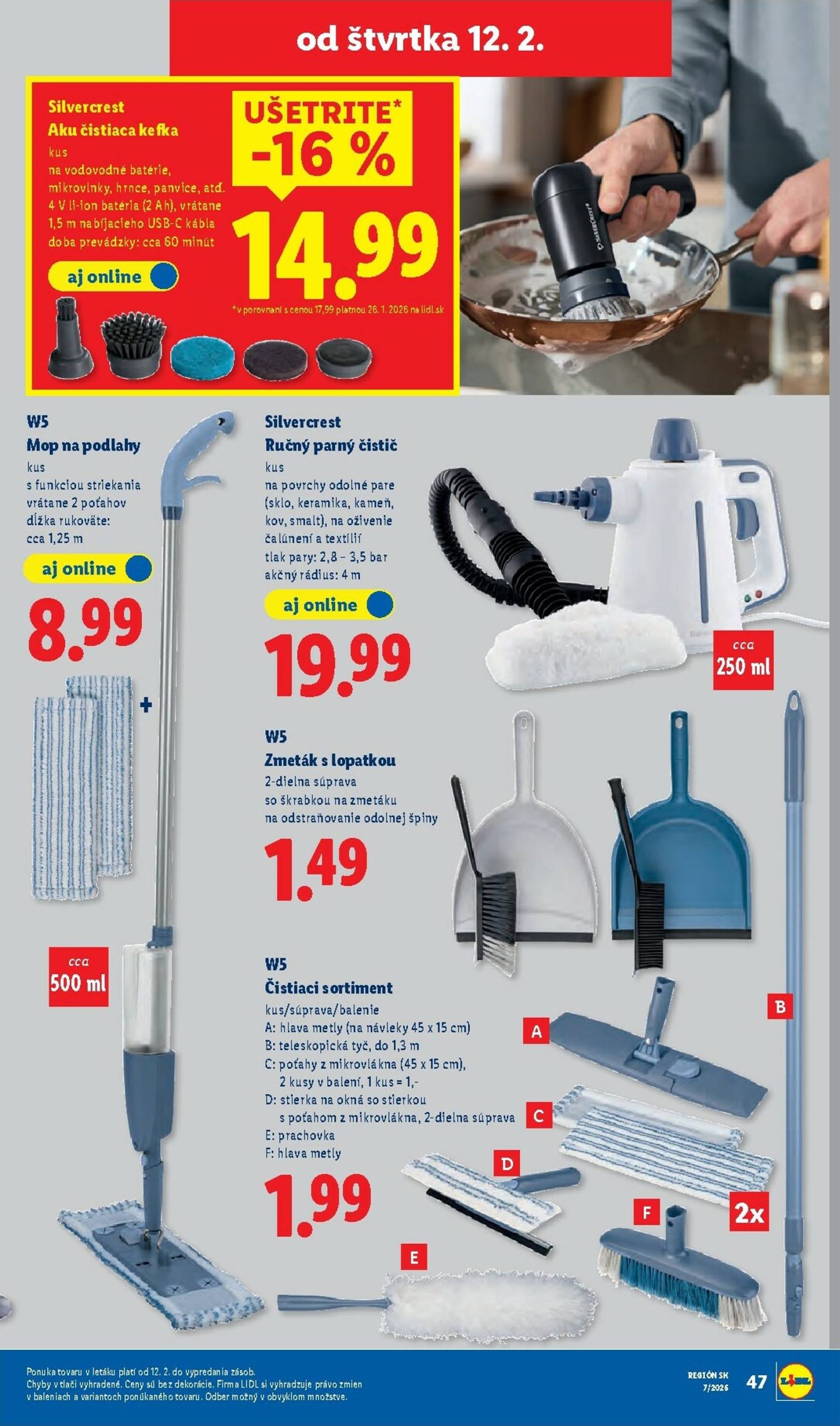 Page 89 of Aktuálny lidl leták platný od pondelka 09.02 do 15.02