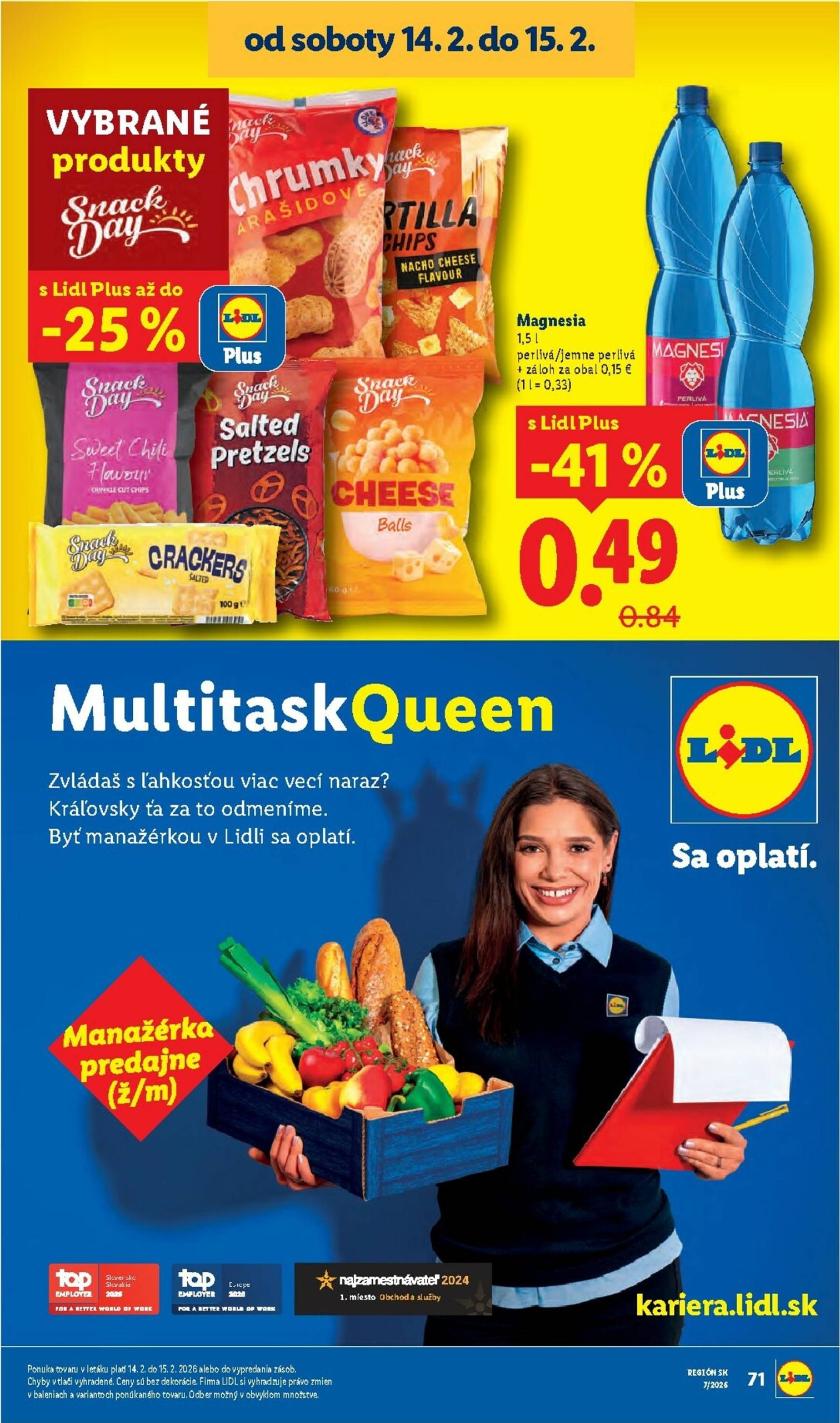 Page 99 of Aktuálny lidl leták platný od pondelka 09.02 do 15.02