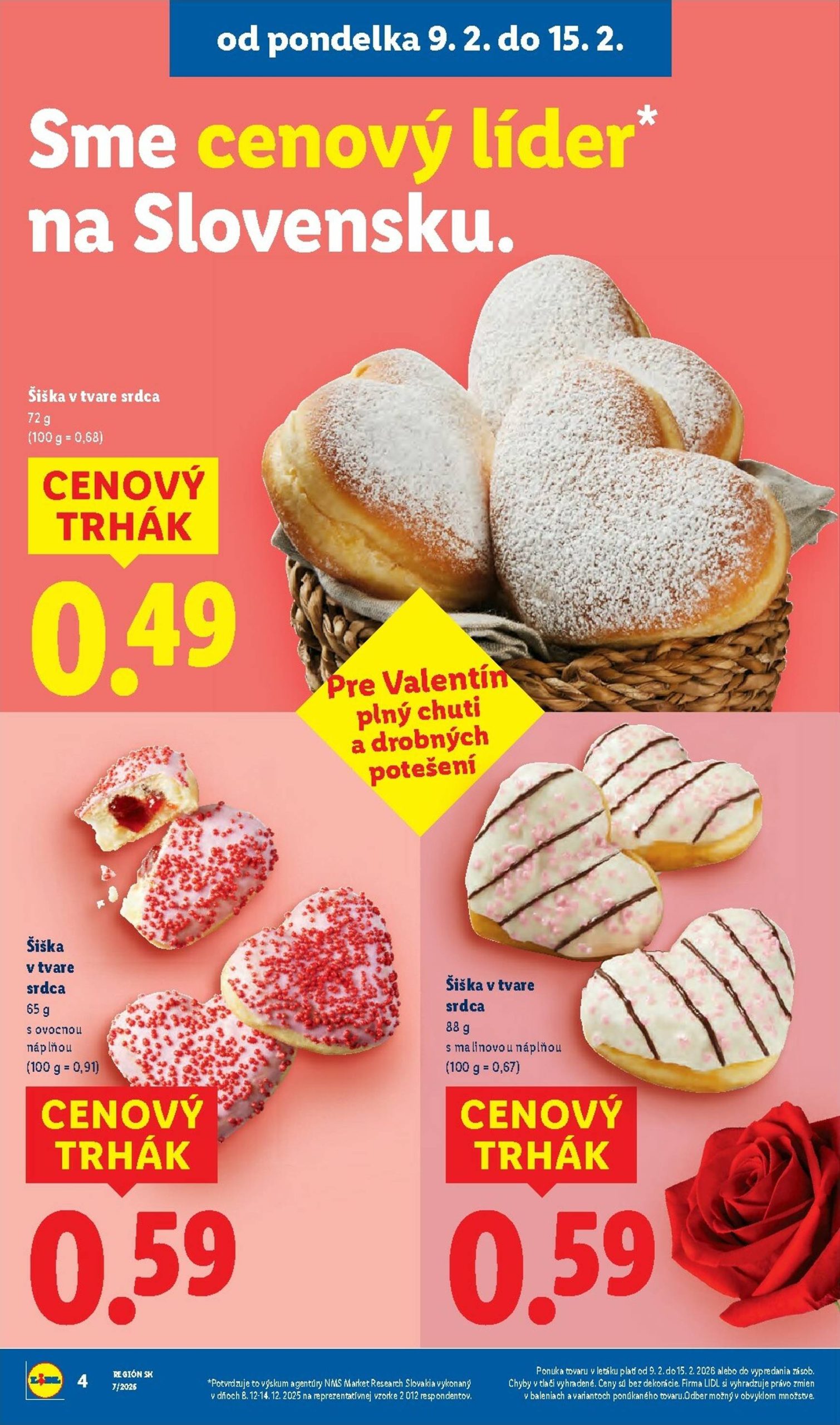 Page 4 of Aktuálny lidl leták platný od pondelka 09.02 do 15.02