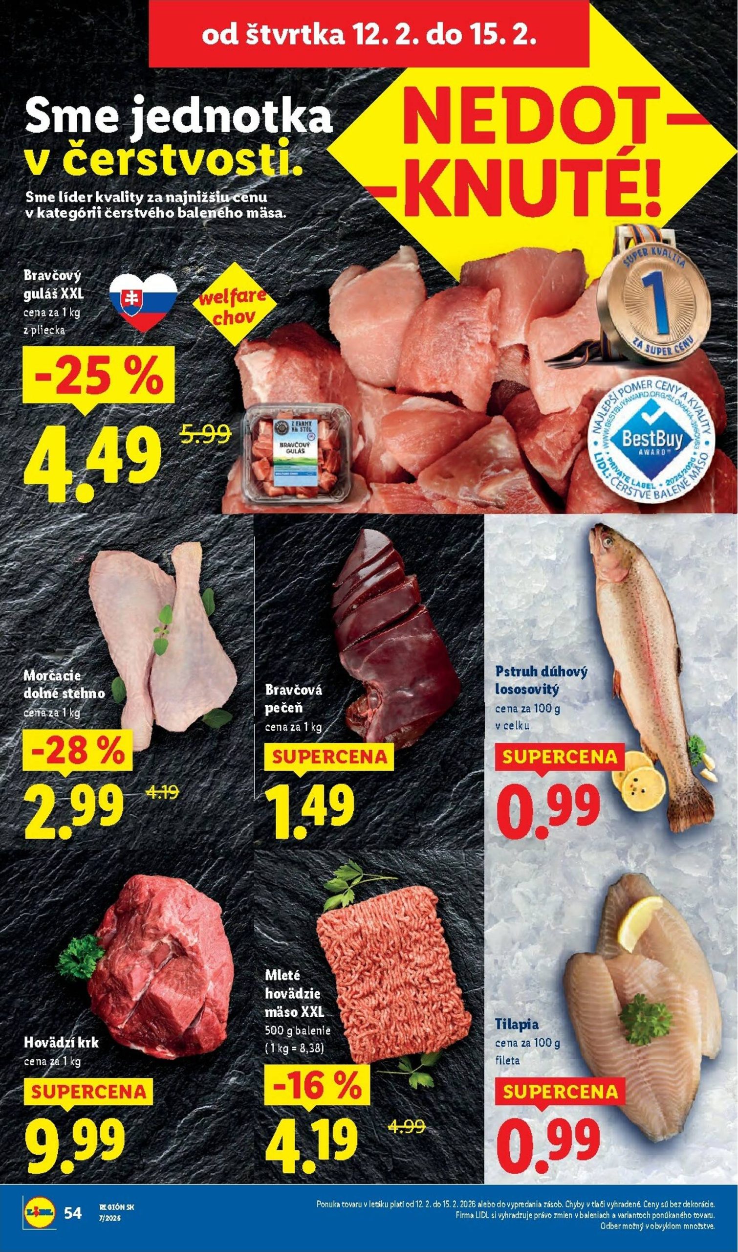 Page 56 of Aktuálny lidl leták platný od pondelka 09.02 do 15.02