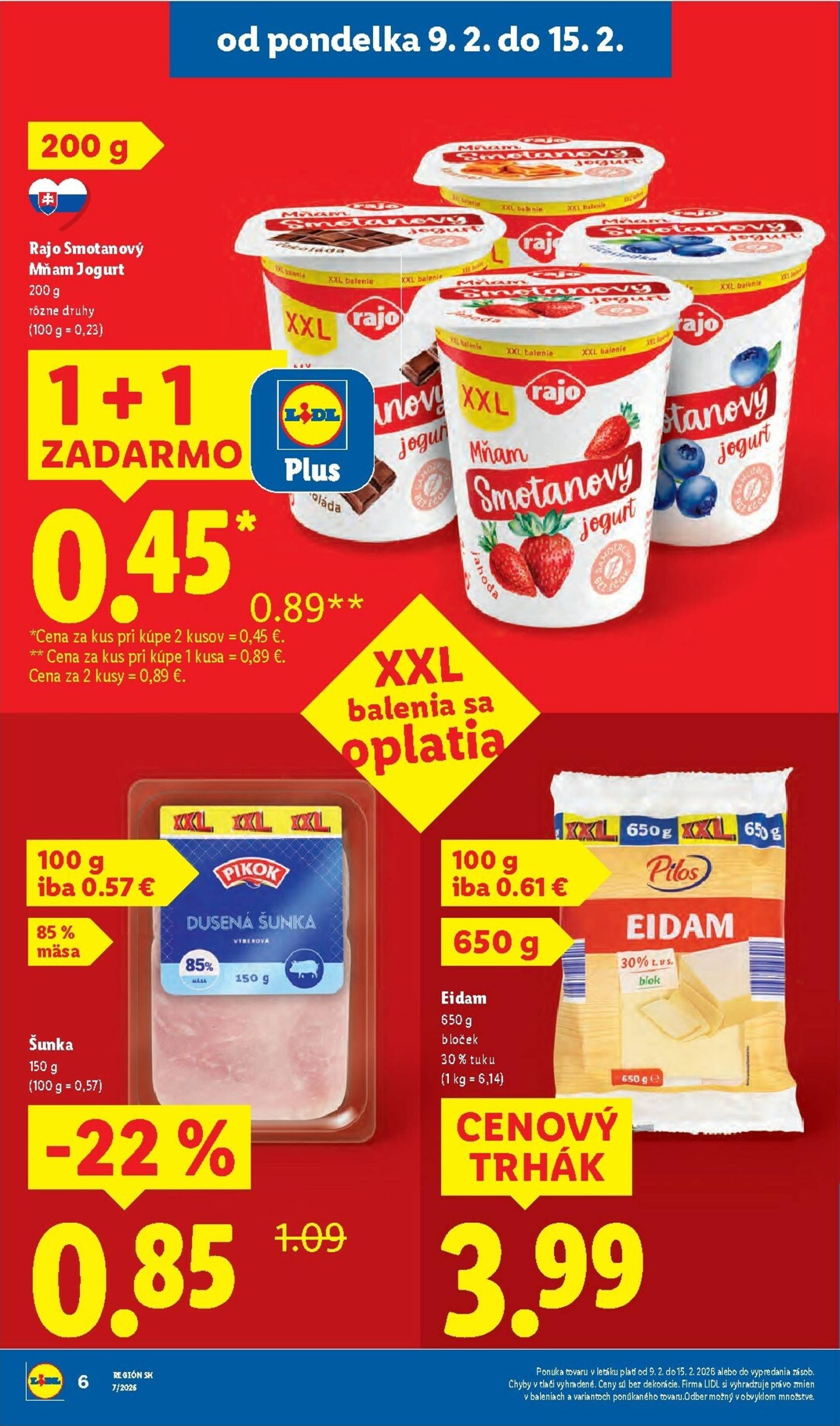 Page 6 of Aktuálny lidl leták platný od pondelka 09.02 do 15.02
