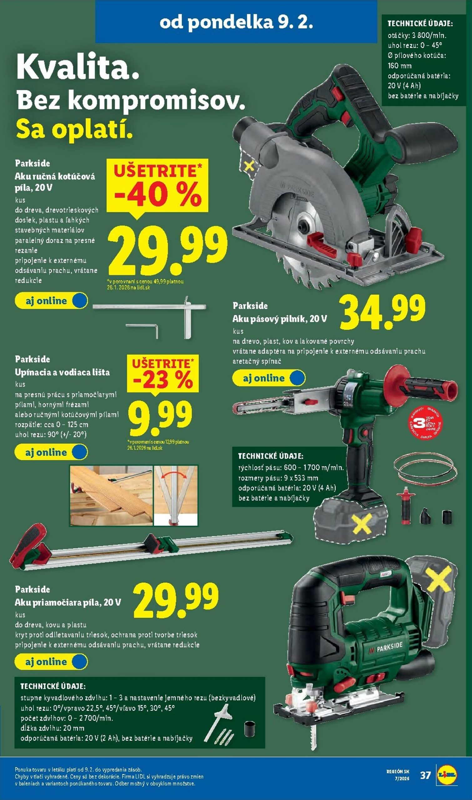 Page 43 of Aktuálny lidl leták platný od pondelka 09.02 do 15.02