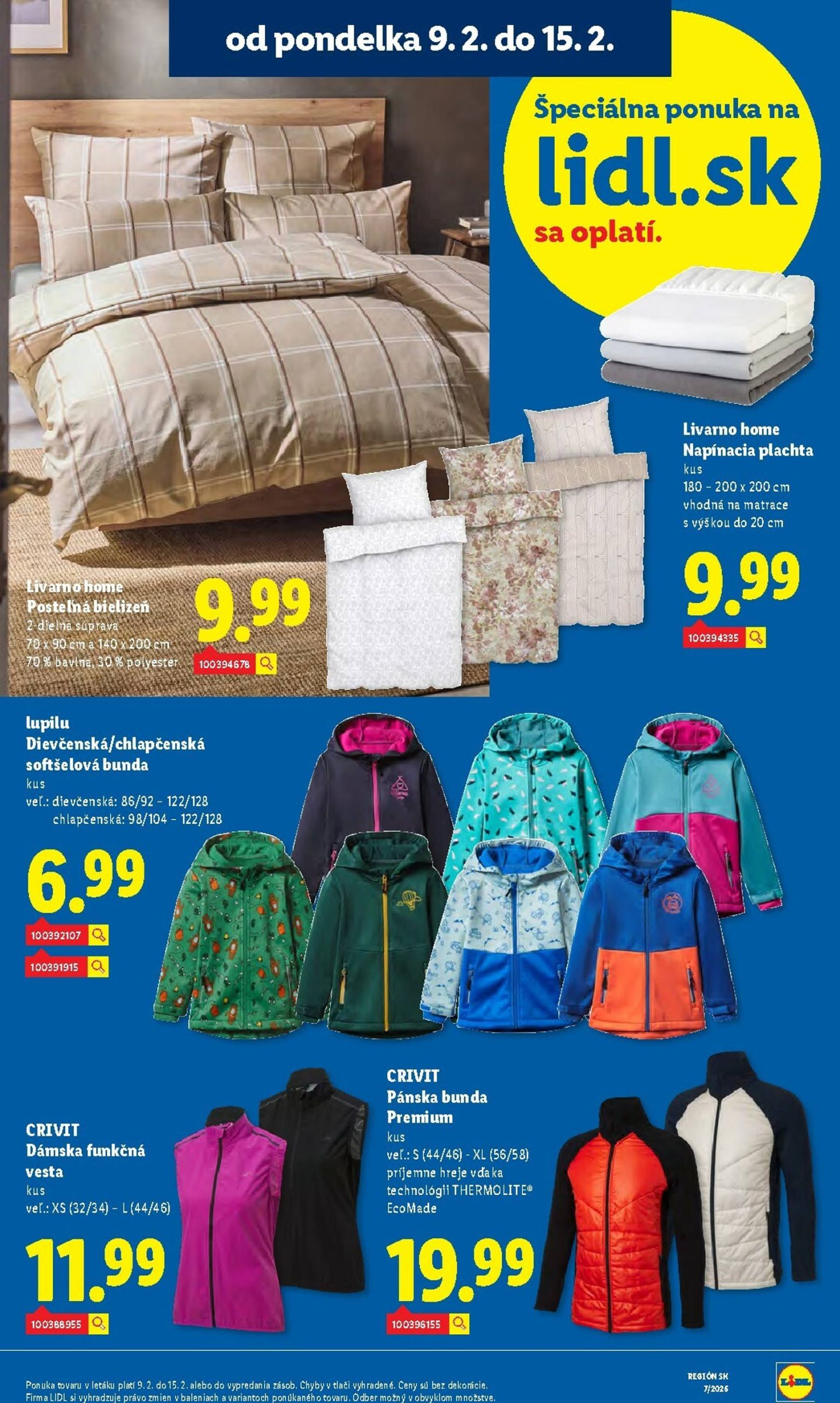 Page 52 of Aktuálny lidl leták platný od pondelka 09.02 do 15.02