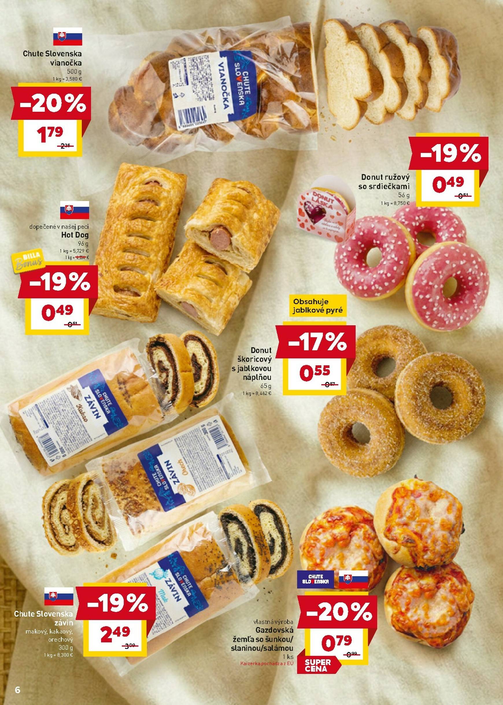 Page 6 of Aktuálny billa leták platný od stredy 11.02 do 17.02
