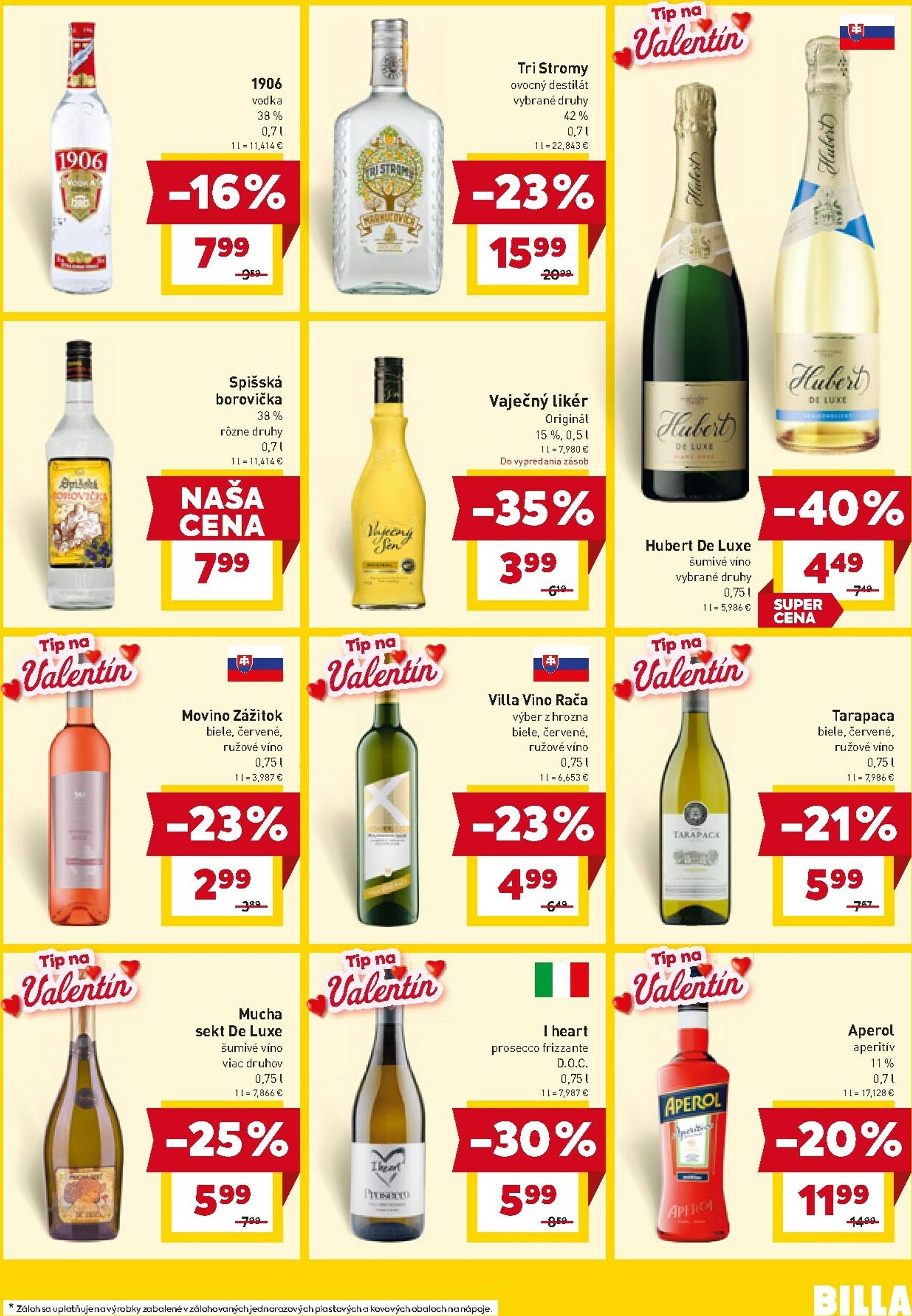 Page 21 of Aktuálny billa leták platný od stredy 11.02 do 17.02