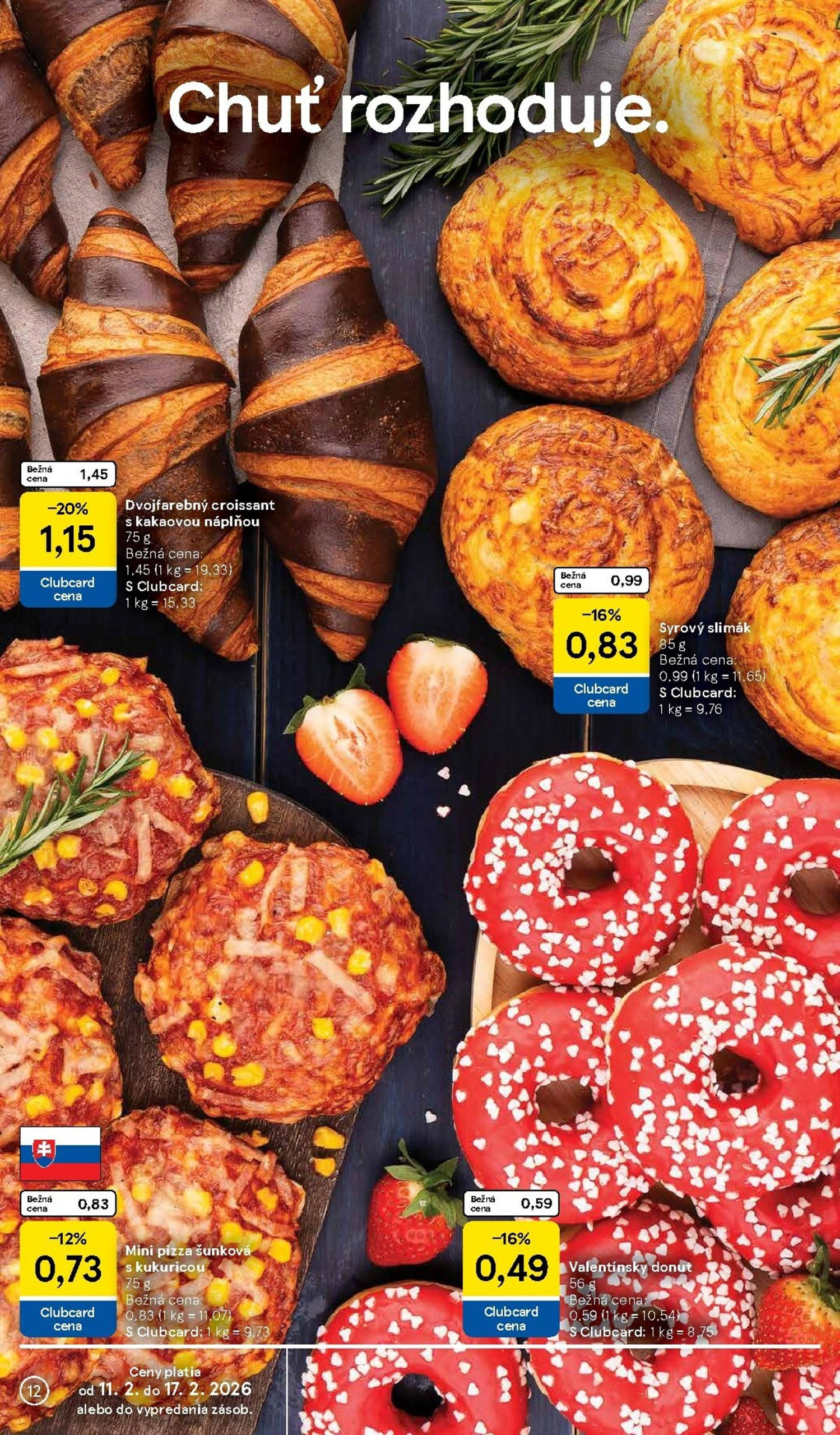 Page 12 of Aktuálny tesco leták platný od stredy 11.02 do 17.02