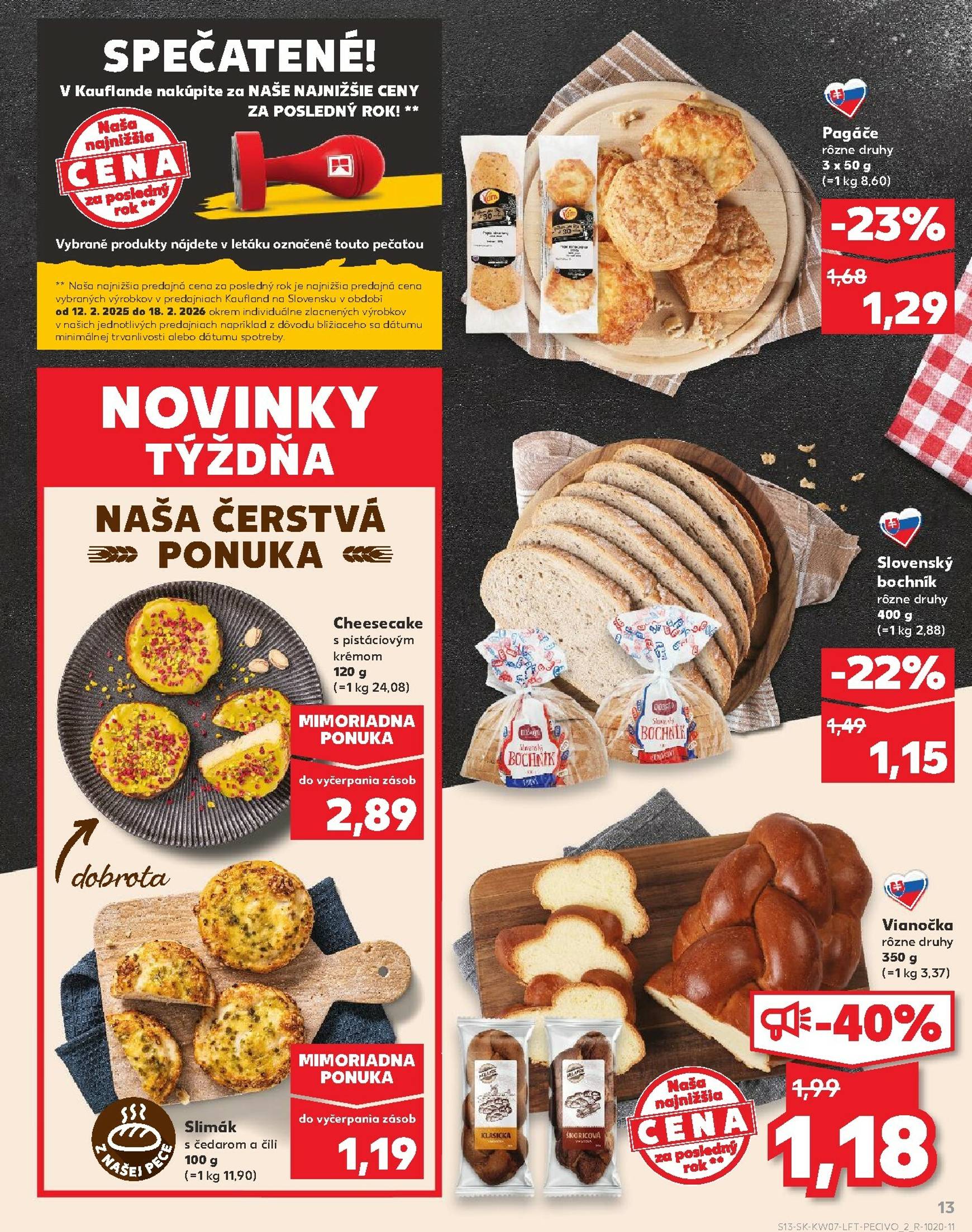 Page 13 of Aktuálny kaufland leták platný od štvrtka 12.02 do 18.02