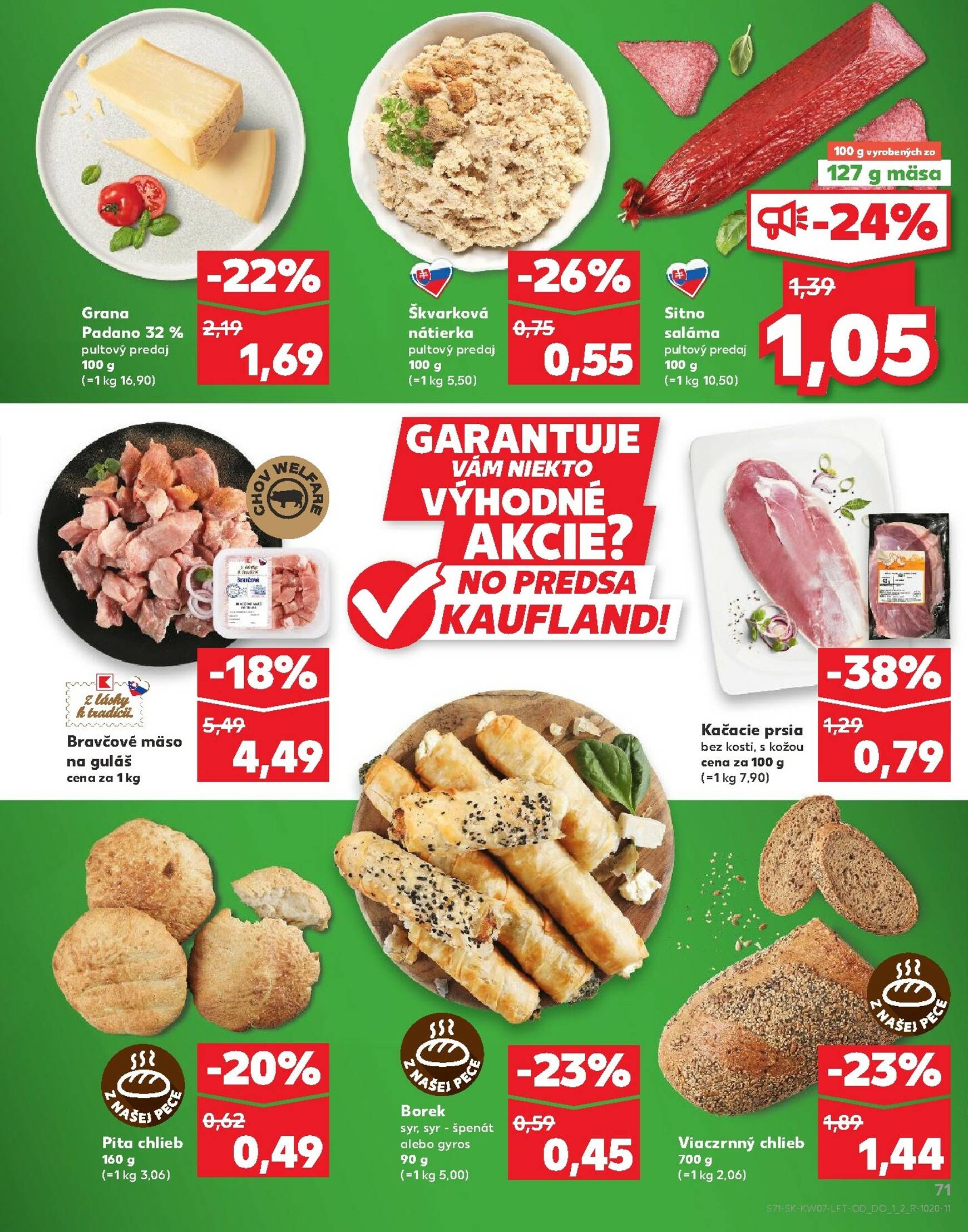 Page 71 of Aktuálny kaufland leták platný od štvrtka 12.02 do 18.02