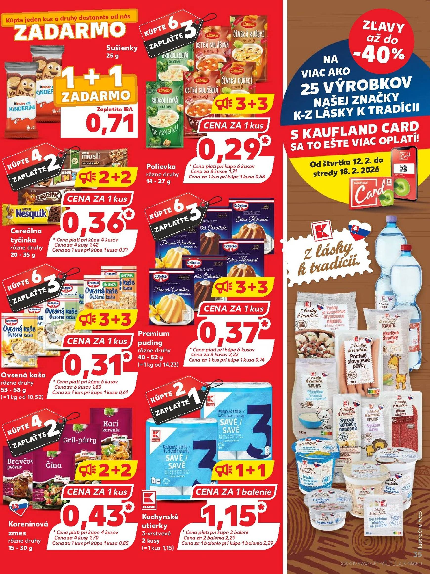 Page 35 of Aktuálny kaufland leták platný od štvrtka 12.02 do 18.02