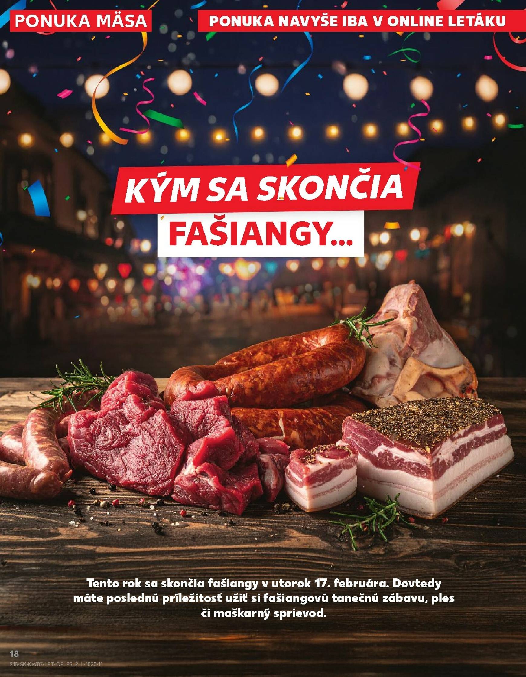 Page 18 of Aktuálny kaufland leták platný od štvrtka 12.02 do 18.02