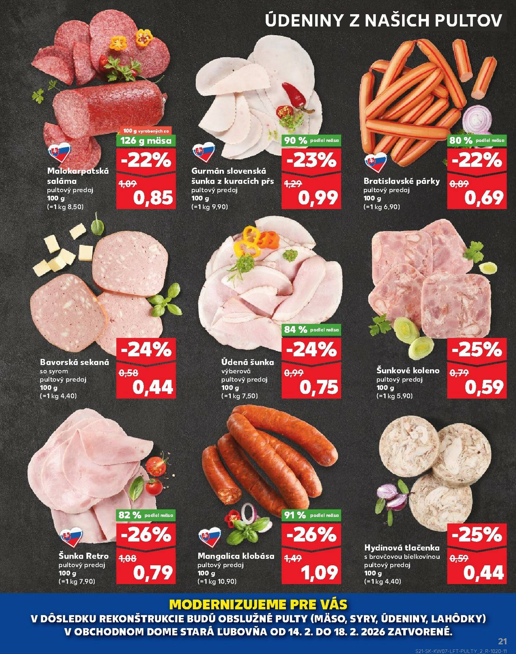 Page 21 of Aktuálny kaufland leták platný od štvrtka 12.02 do 18.02