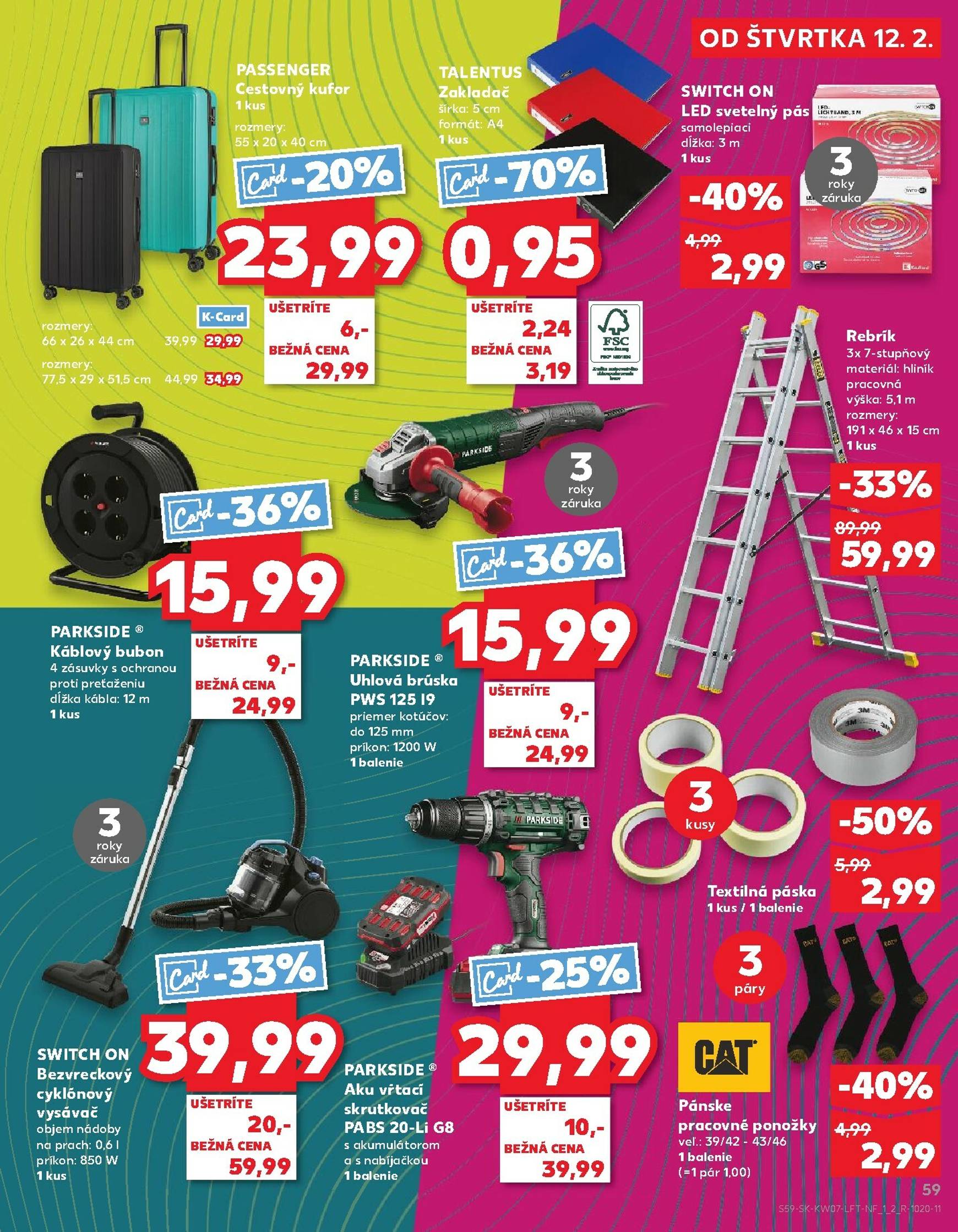 Page 59 of Aktuálny kaufland leták platný od štvrtka 12.02 do 18.02