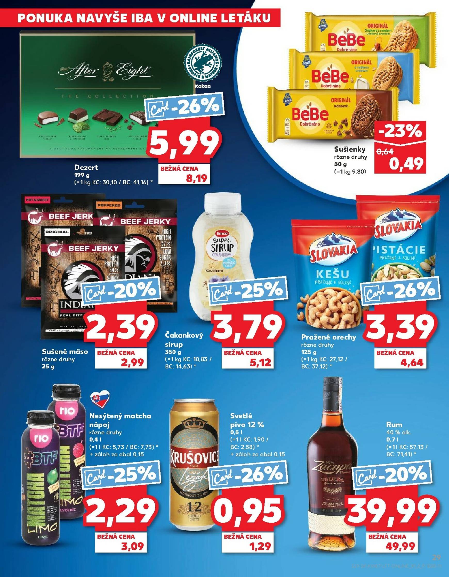 Page 29 of Aktuálny kaufland leták platný od štvrtka 12.02 do 18.02