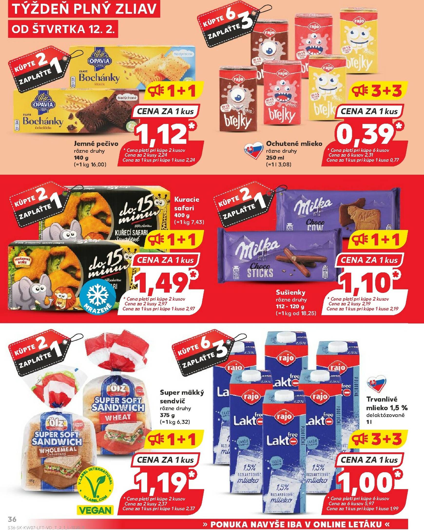 Page 36 of Aktuálny kaufland leták platný od štvrtka 12.02 do 18.02