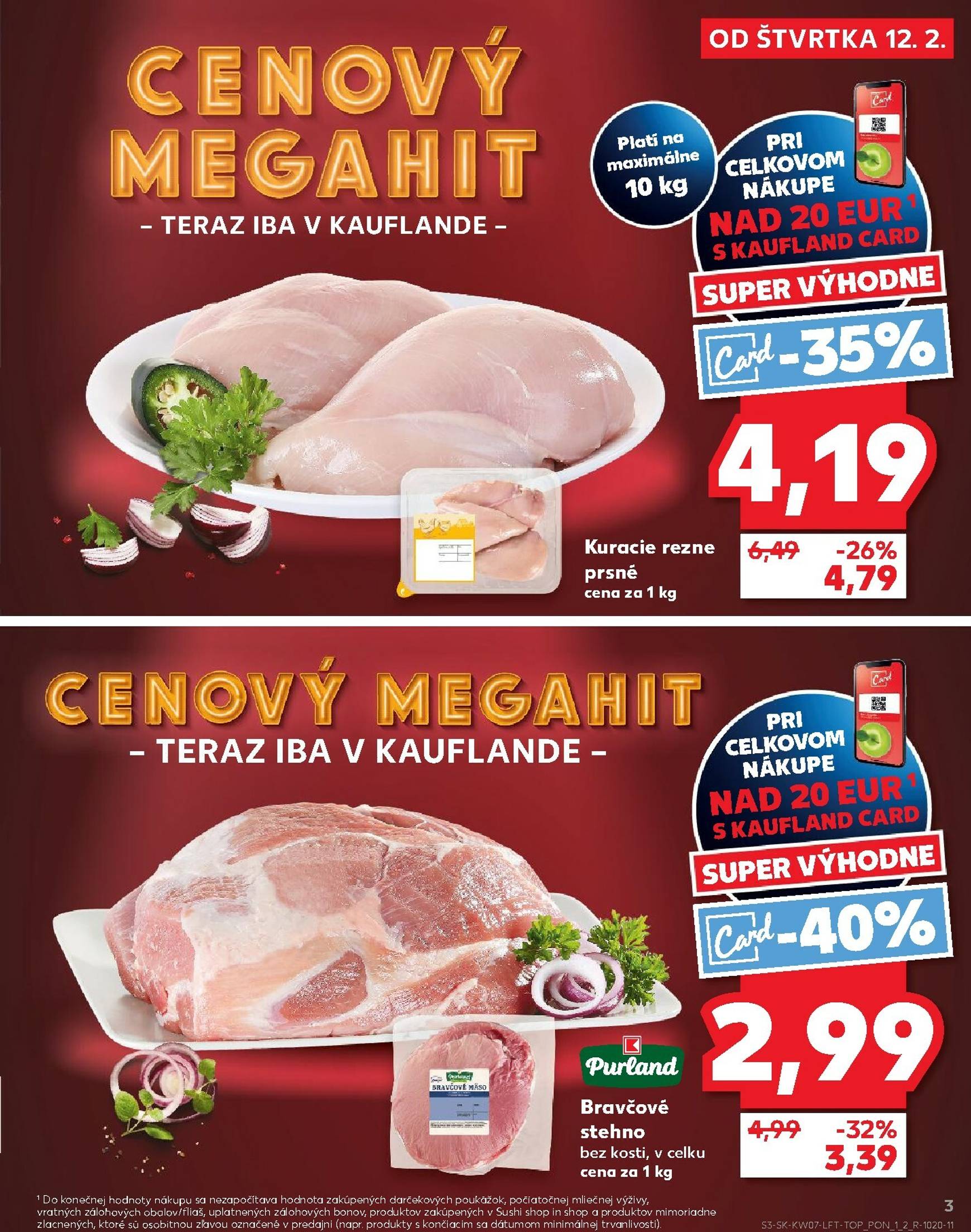 Page 3 of Aktuálny kaufland leták platný od štvrtka 12.02 do 18.02
