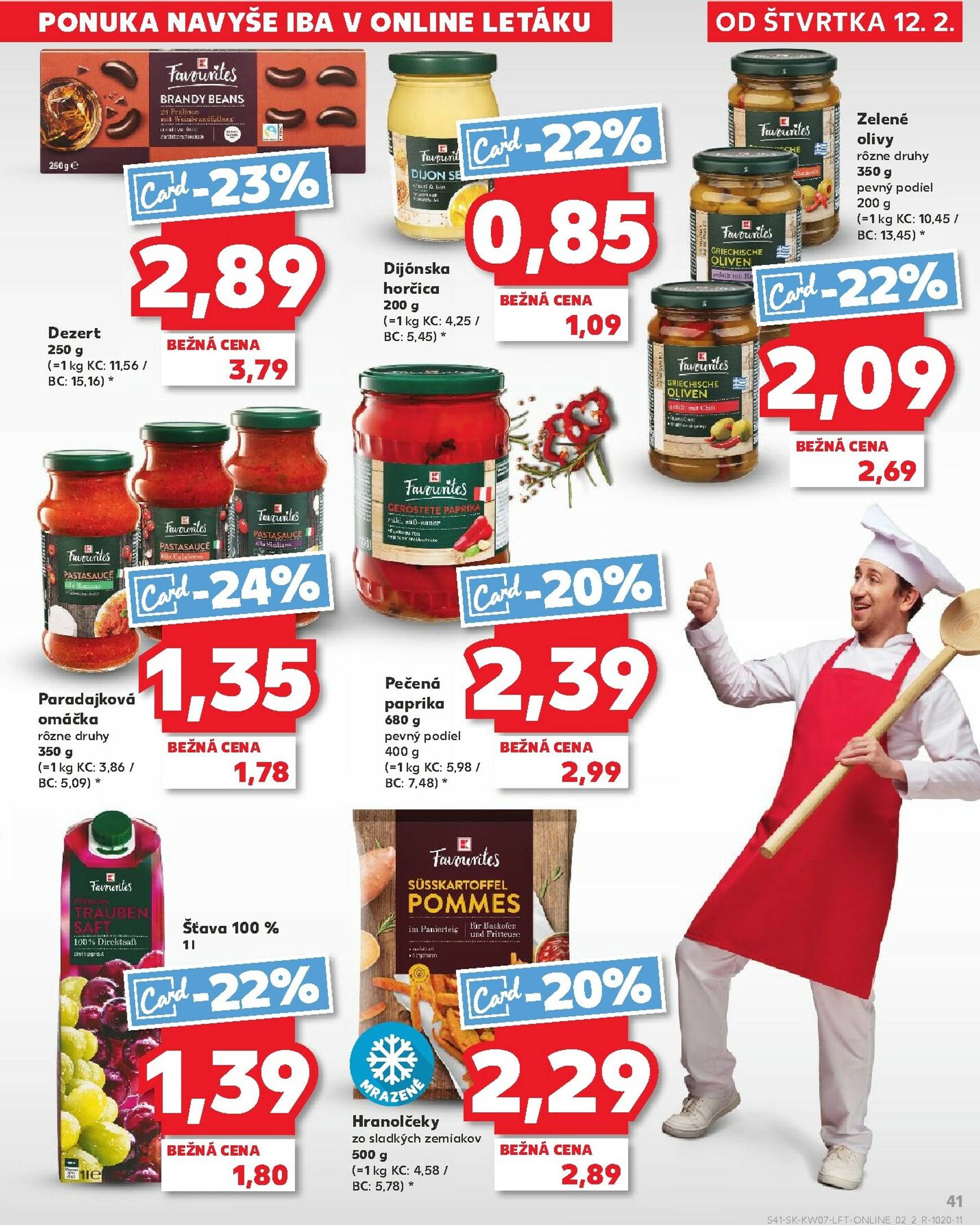 Page 41 of Aktuálny kaufland leták platný od štvrtka 12.02 do 18.02
