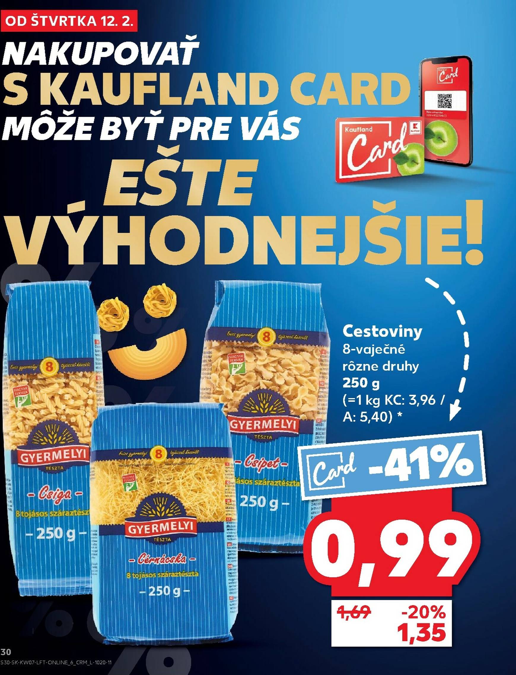 Page 30 of Aktuálny kaufland leták platný od štvrtka 12.02 do 18.02