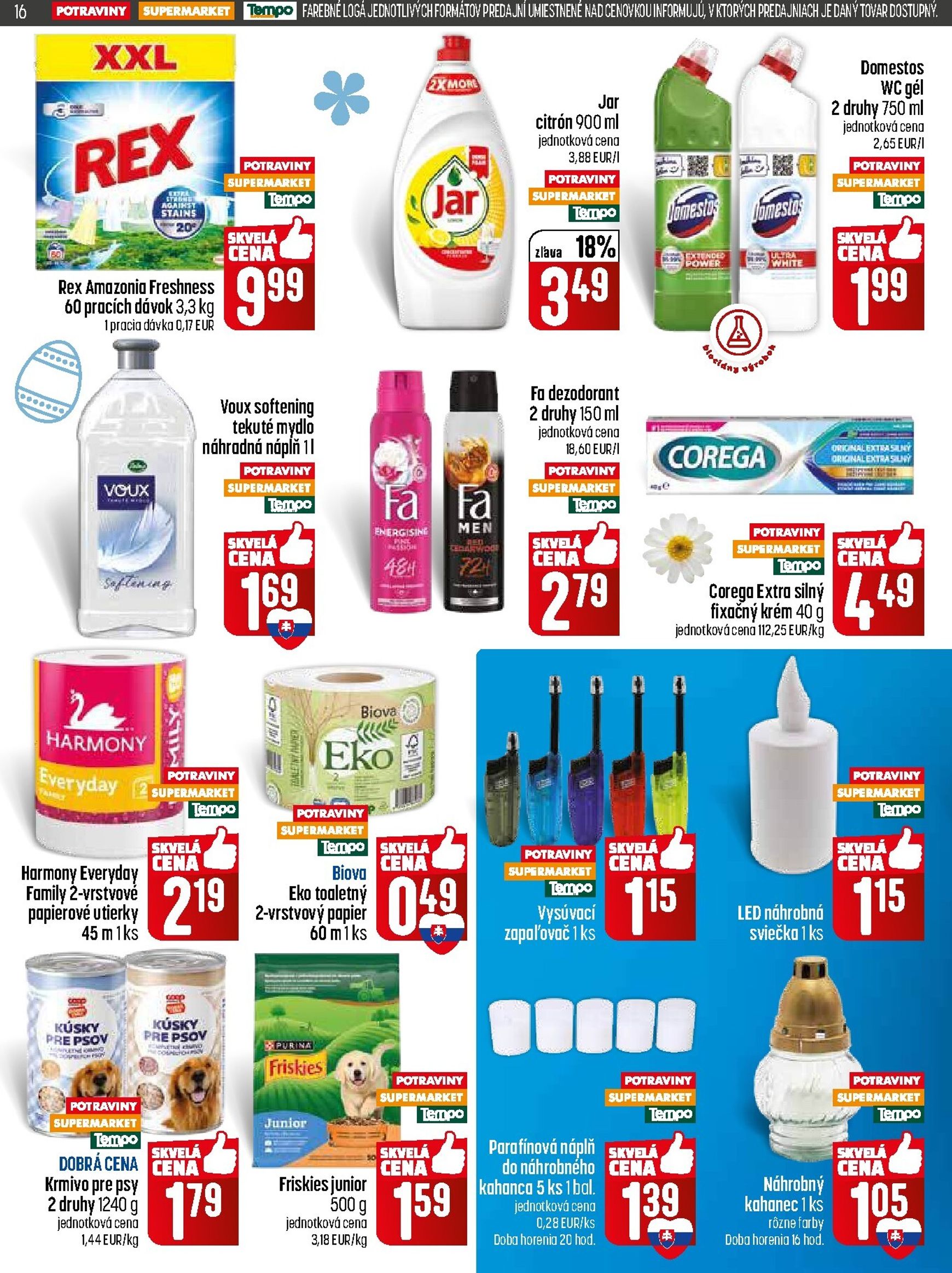 Page 16 of Aktuálny coop-jednota leták platný od štvrtka 12.03 do 18.03