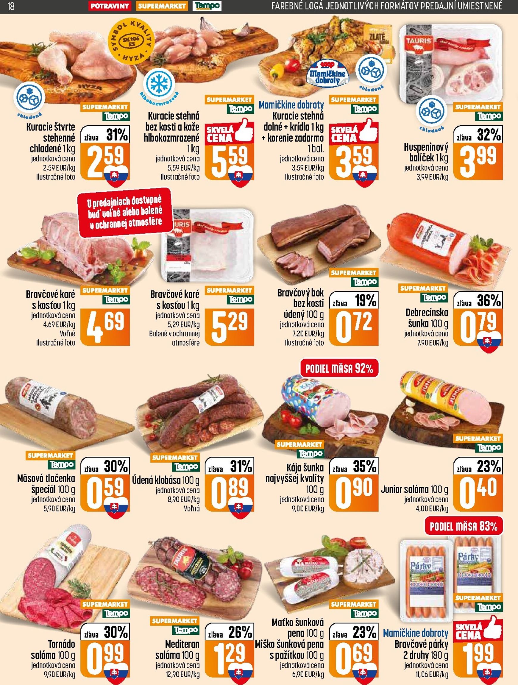 Page 18 of Aktuálny coop-jednota leták platný od štvrtka 12.03 do 18.03