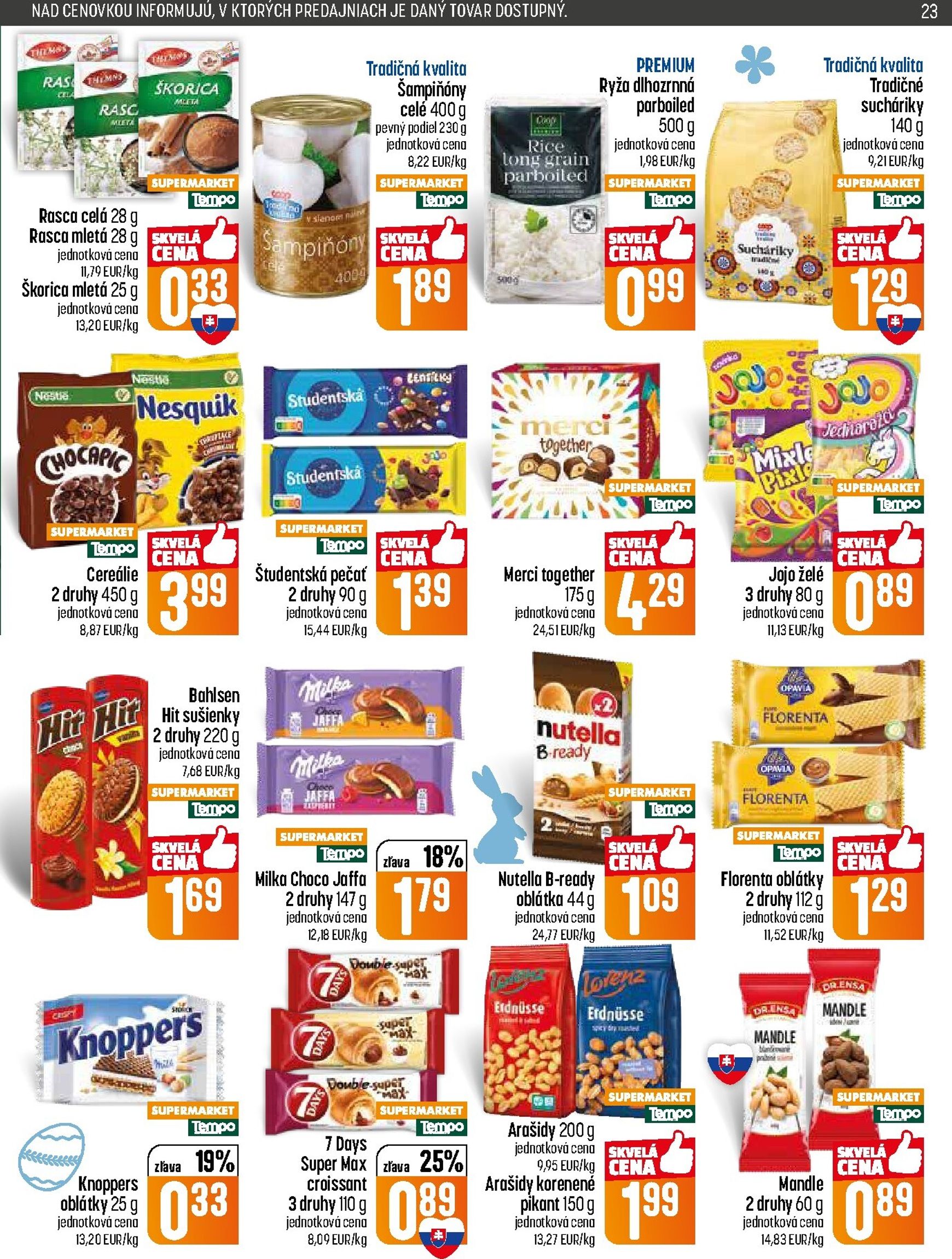 Page 23 of Aktuálny coop-jednota leták platný od štvrtka 12.03 do 18.03