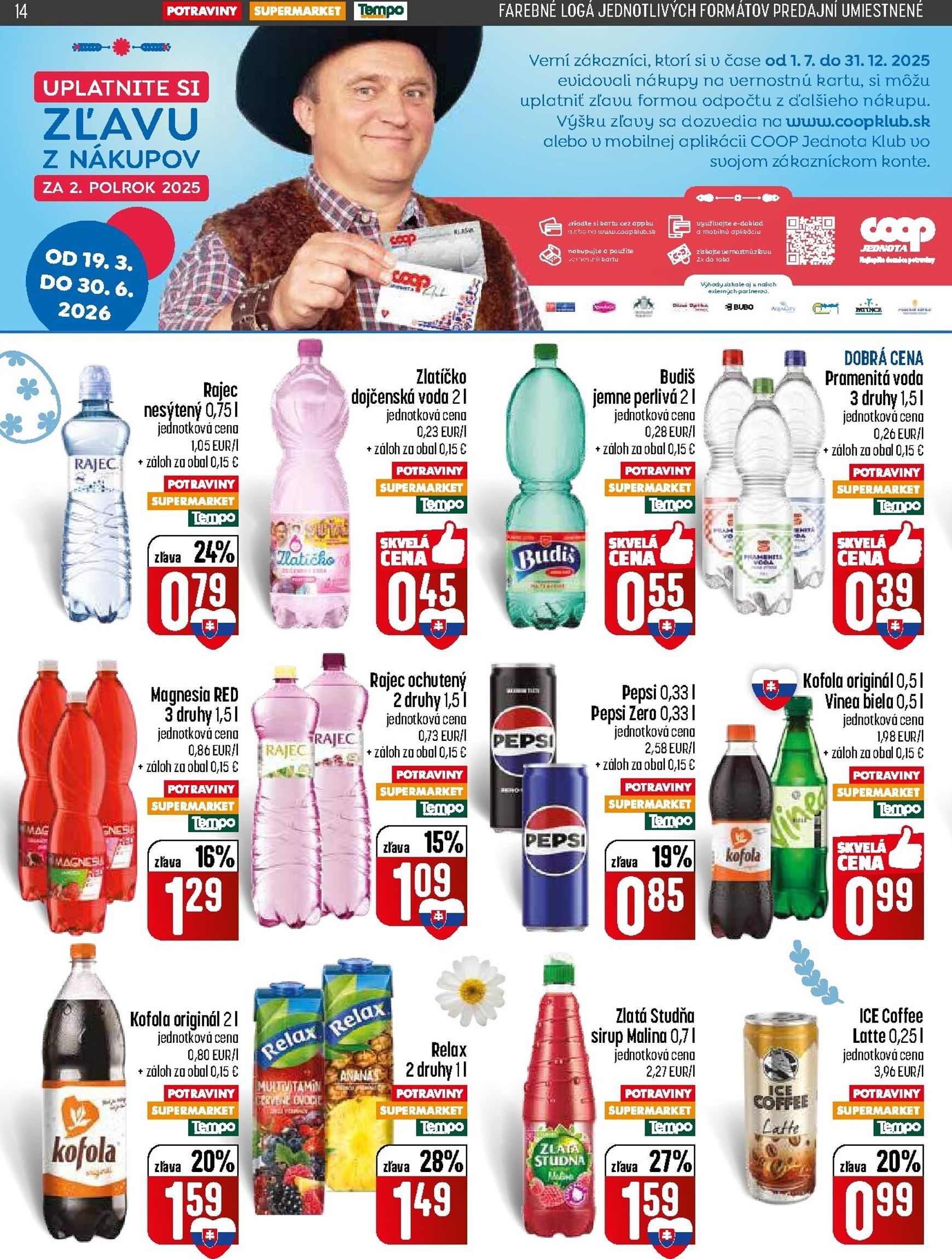 Page 14 of Aktuálny coop-jednota leták platný od štvrtka 12.03 do 18.03